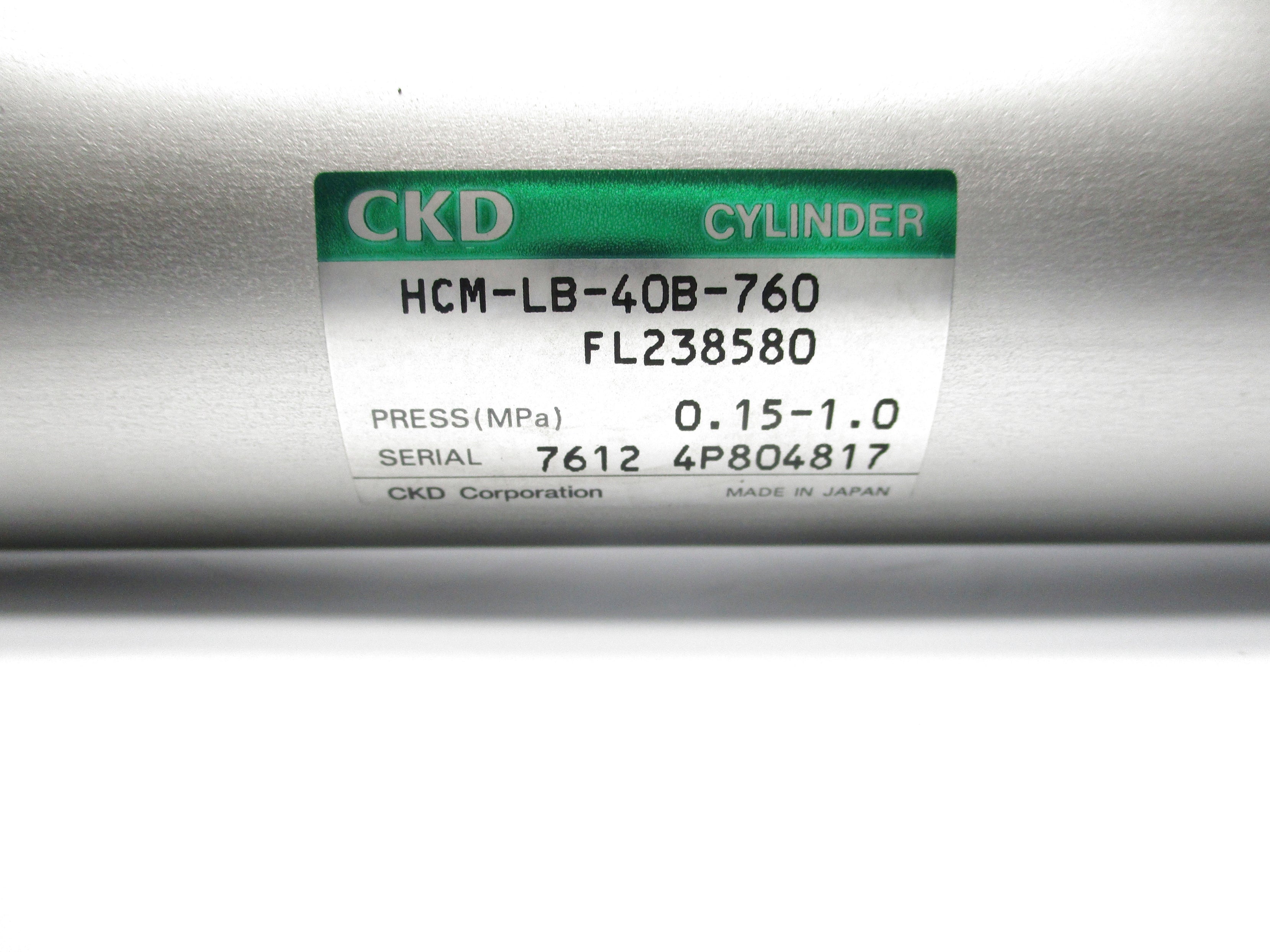 CKD HCM-LB-40B-760 FL238580 NSNP