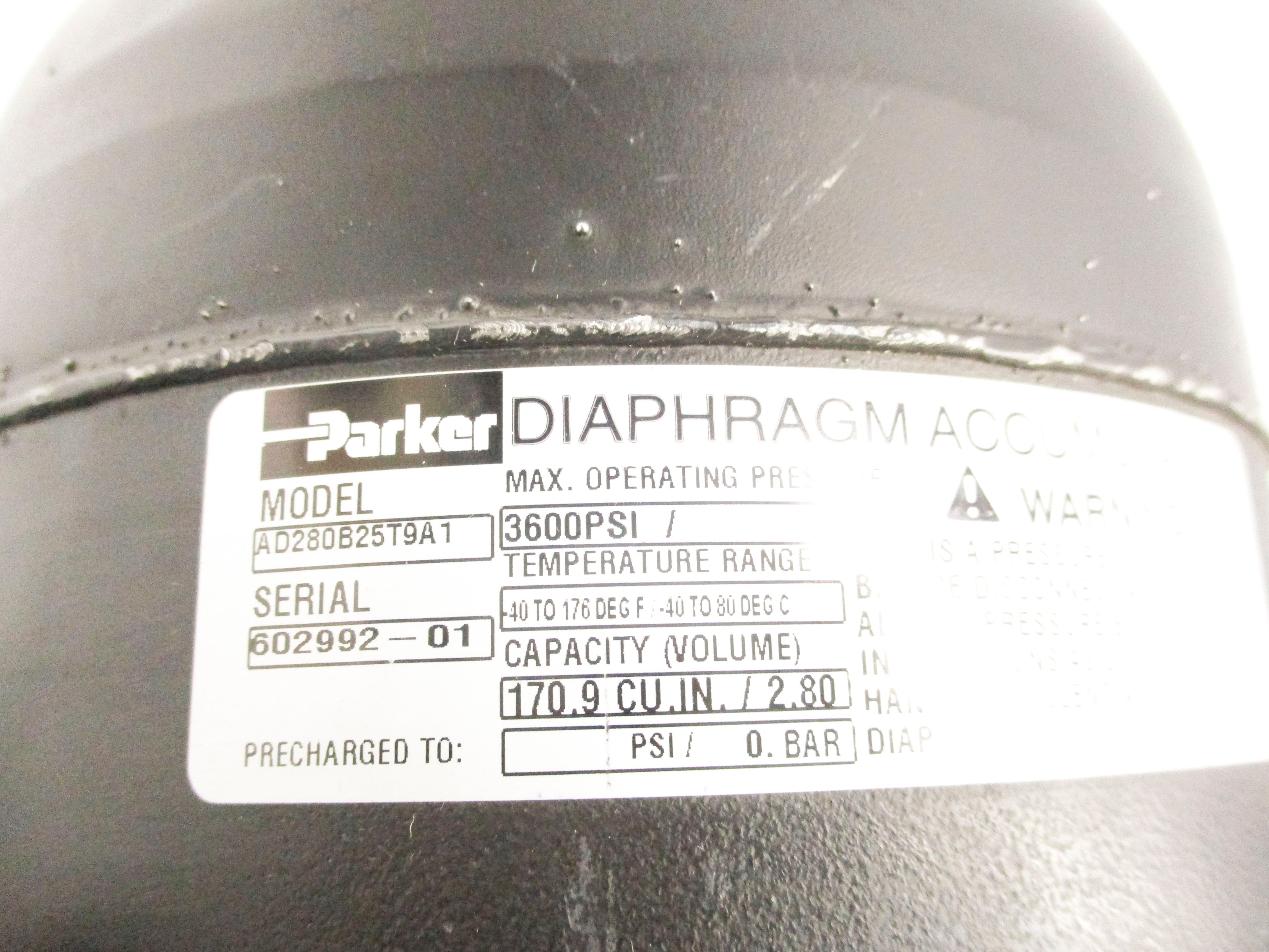 PARKER AD280B25T9A1 NSNP