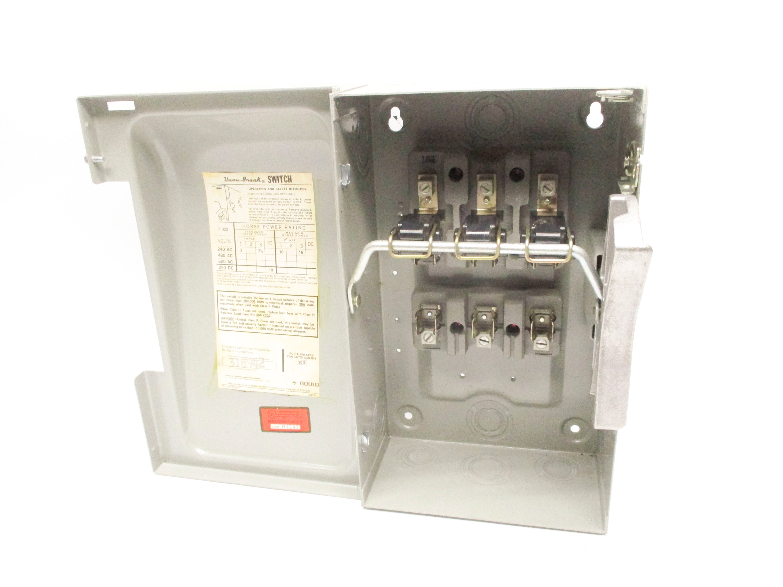 GOULD F322 60A NSNP