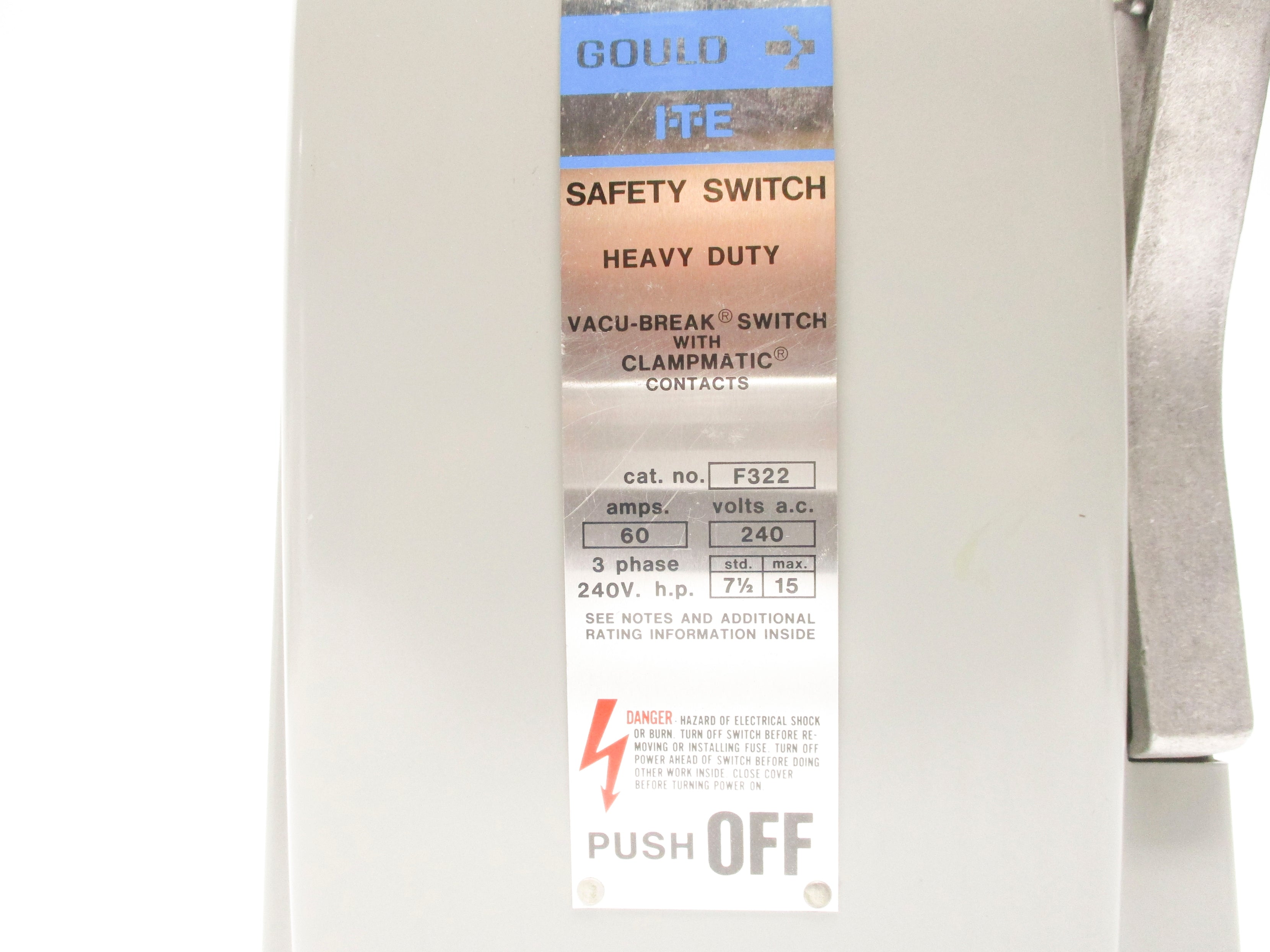 GOULD F322 60A NSNP
