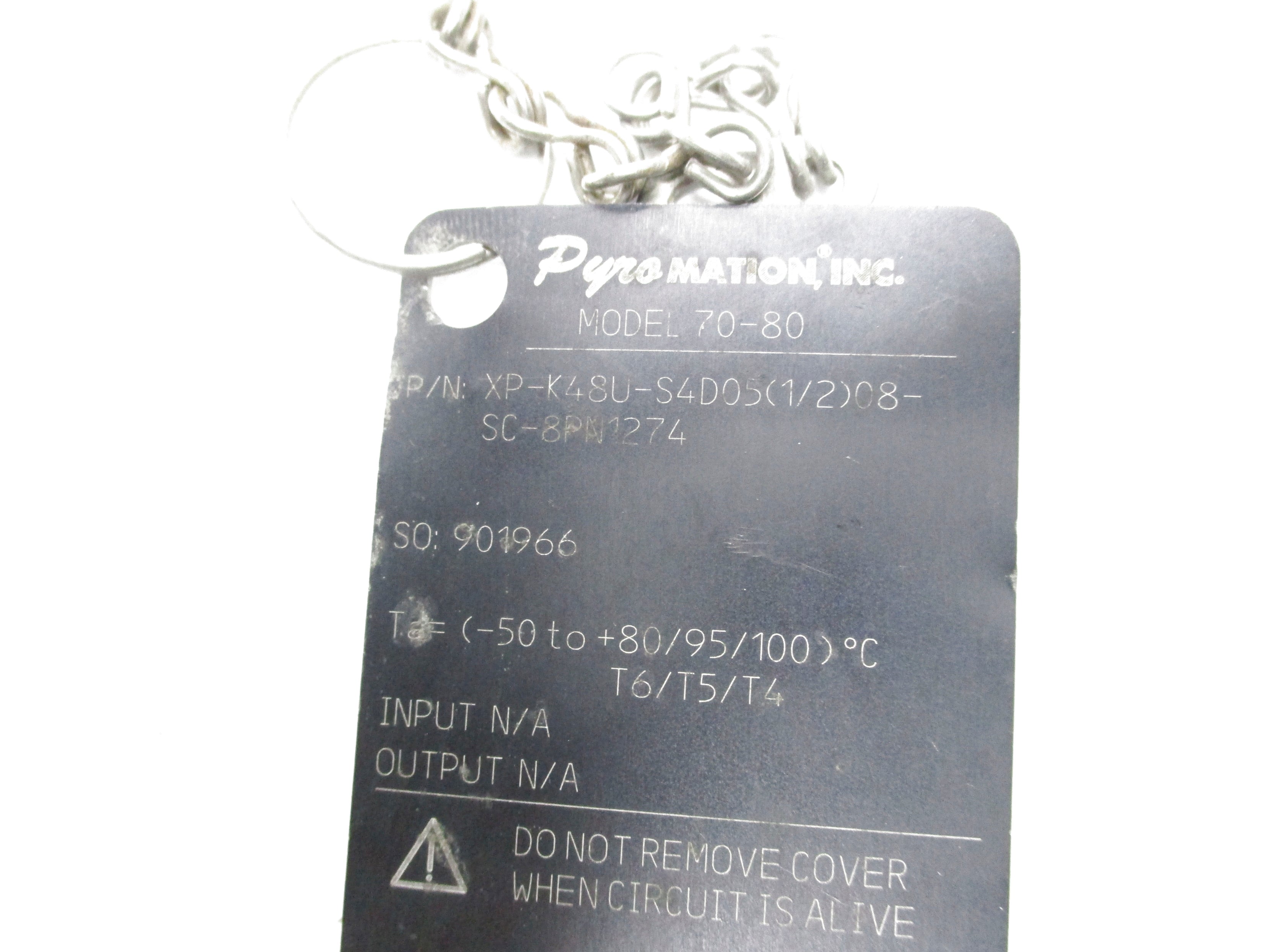 PYROMATION XP-K48U-S4D05(1/2)08-SC-8PN1274 UNMP