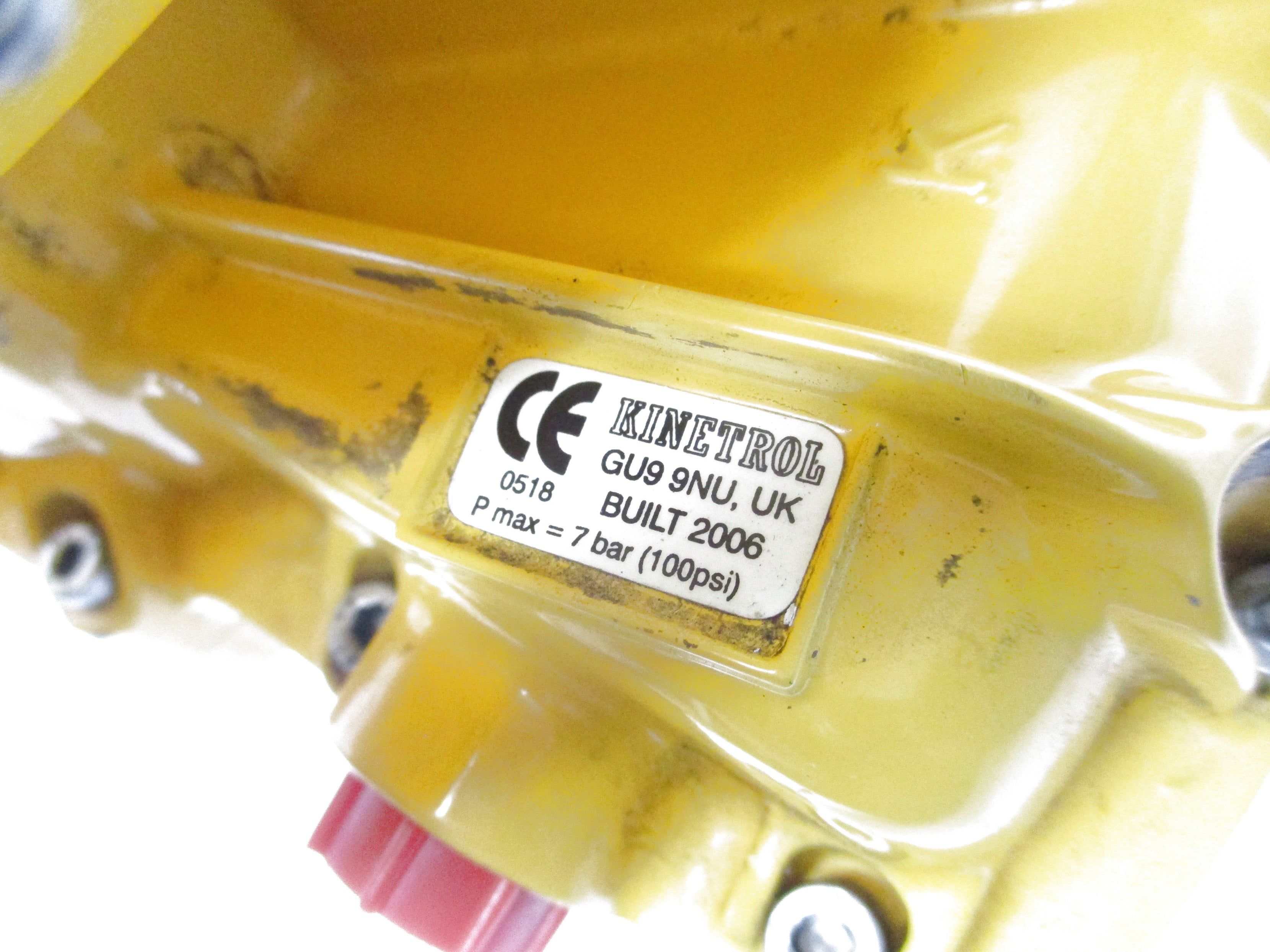 KINETROL BASEEFA03ATEX0443X GU9-9NU MODEL 070 UNMP