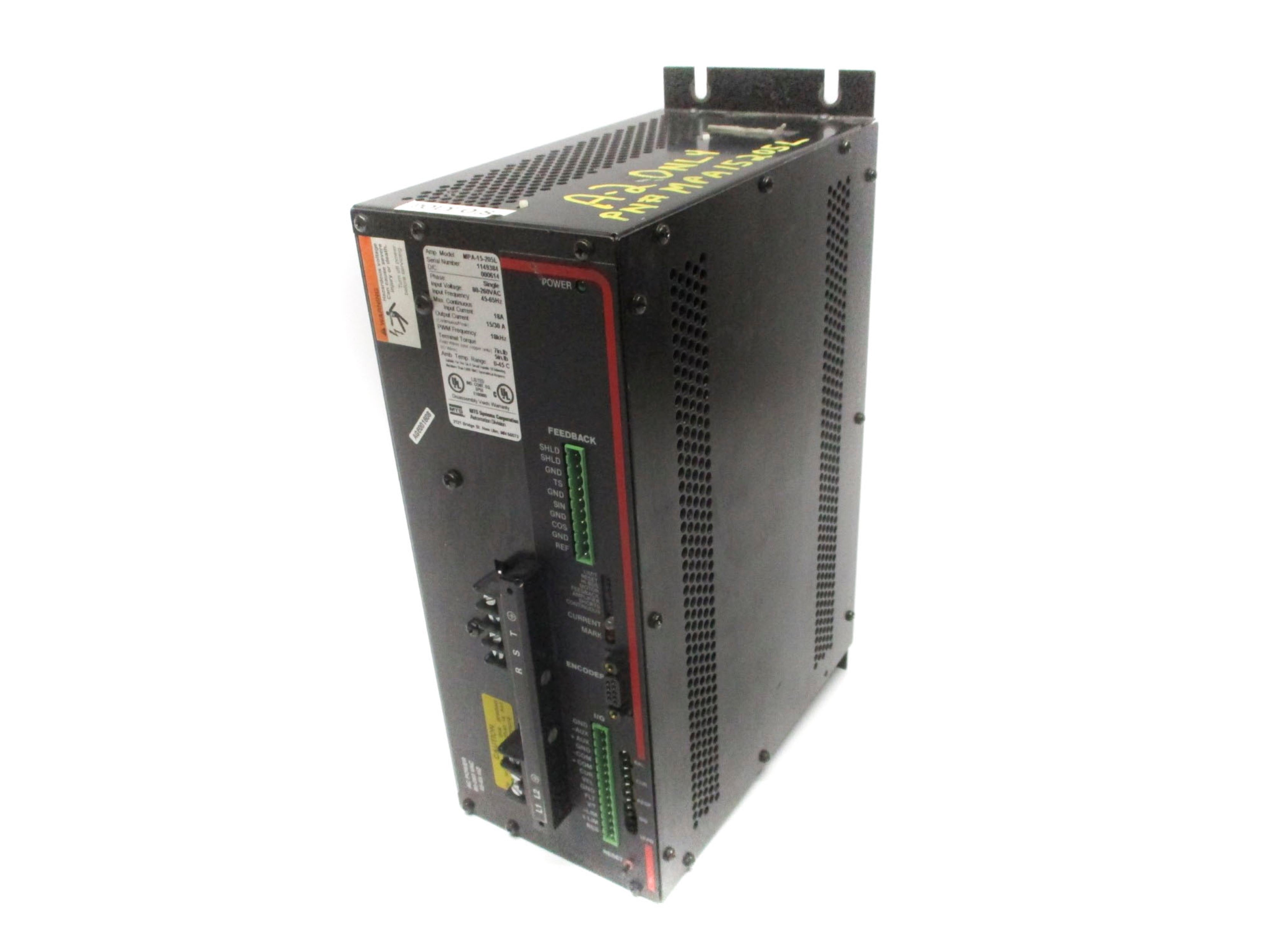 PARKER MPA-15-205L UNMP