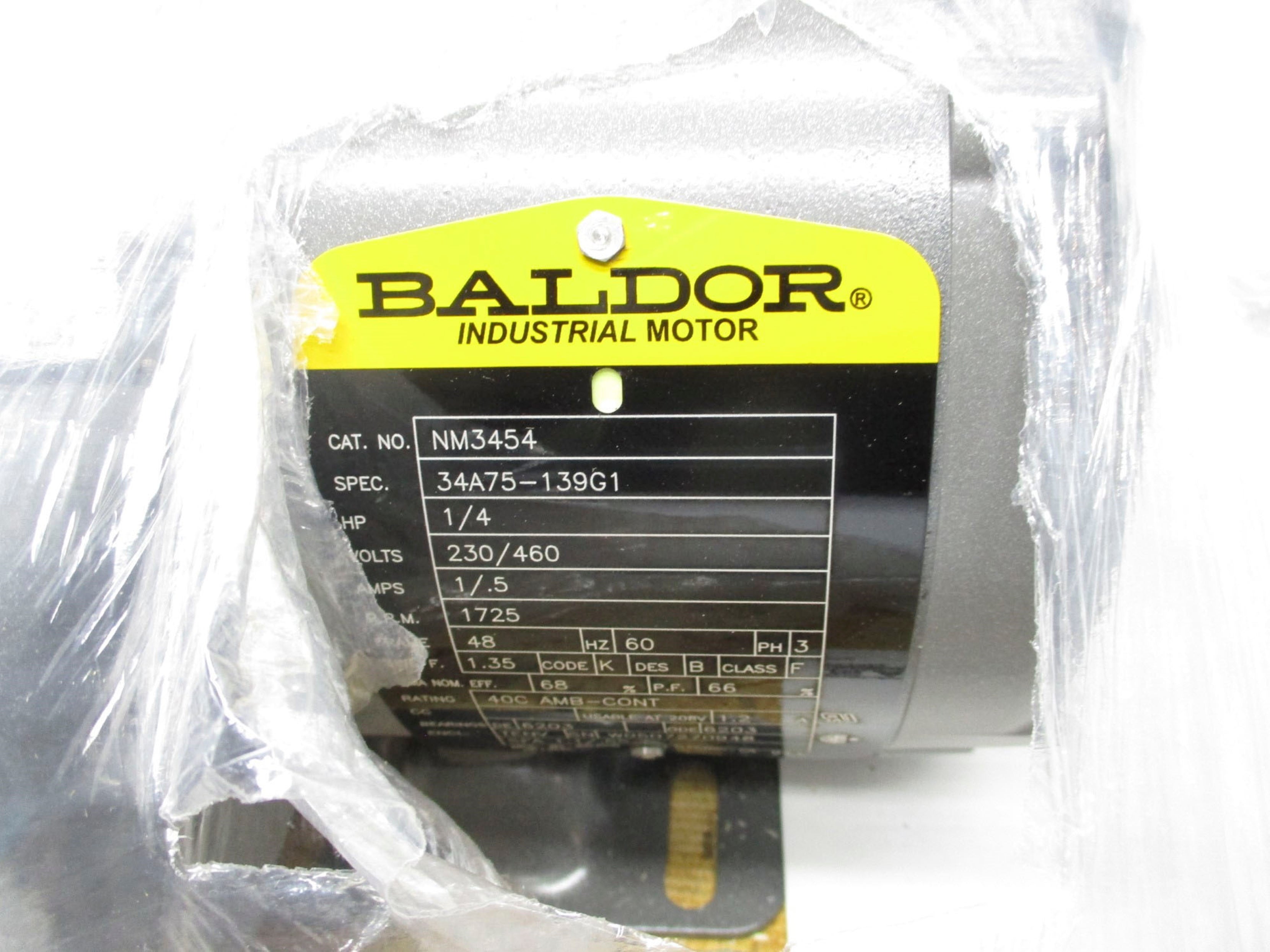 BALDOR NM3454 NSMP