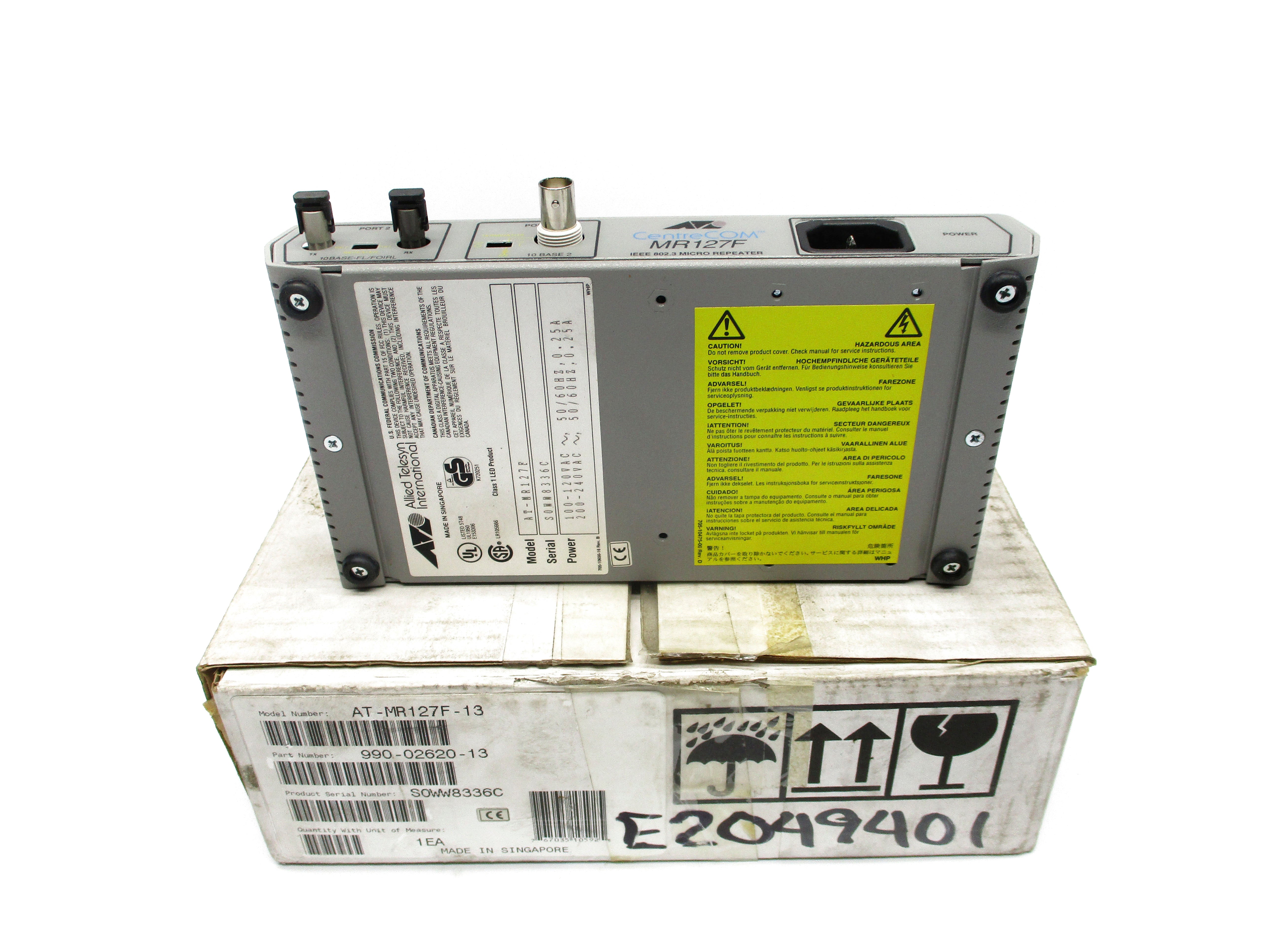 ALLIED TELESYN AT-MR127F 240VAC 0.25A NSMP