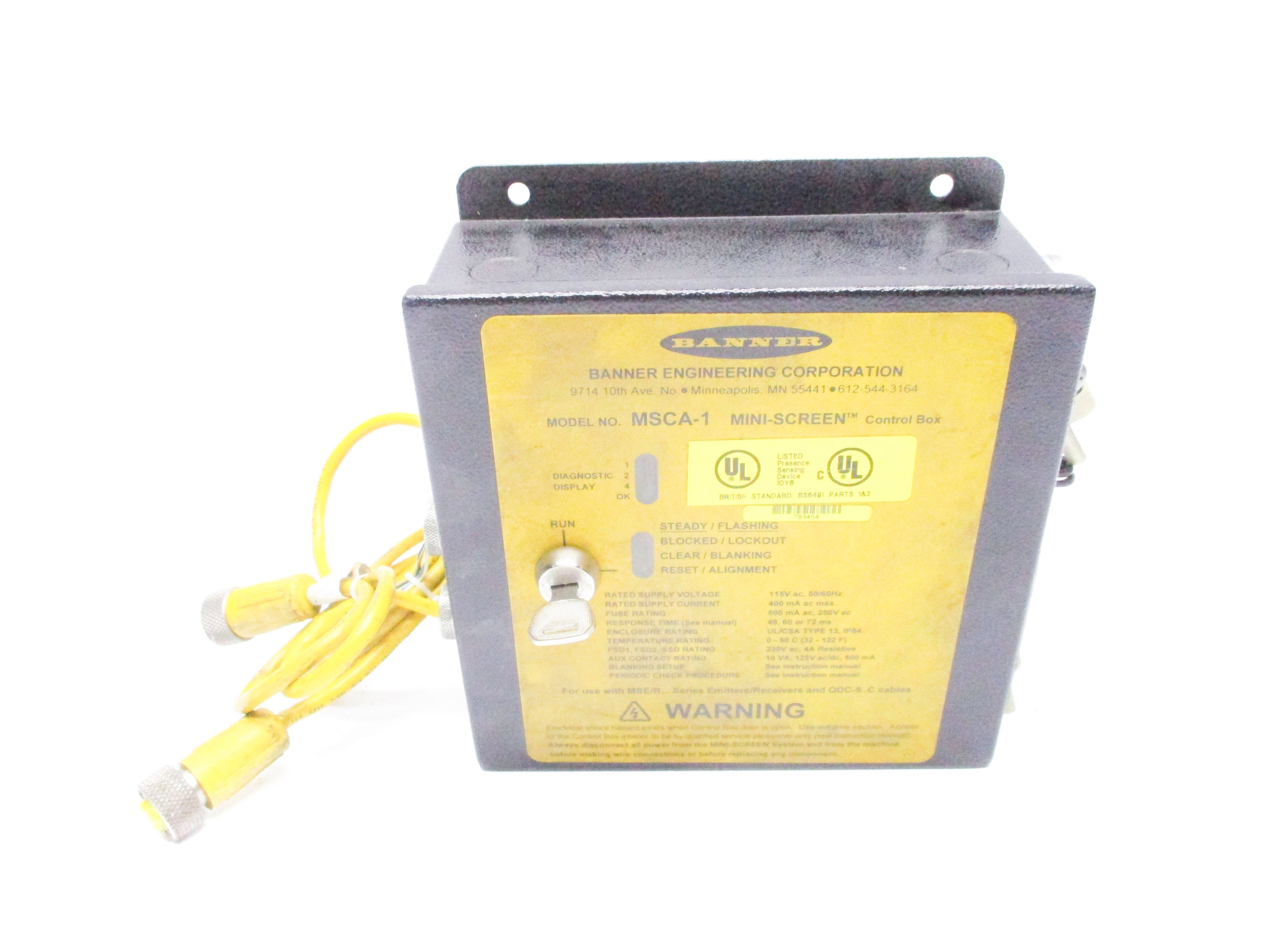 BANNER MSCA-1 (AS PICTURED) UNMP