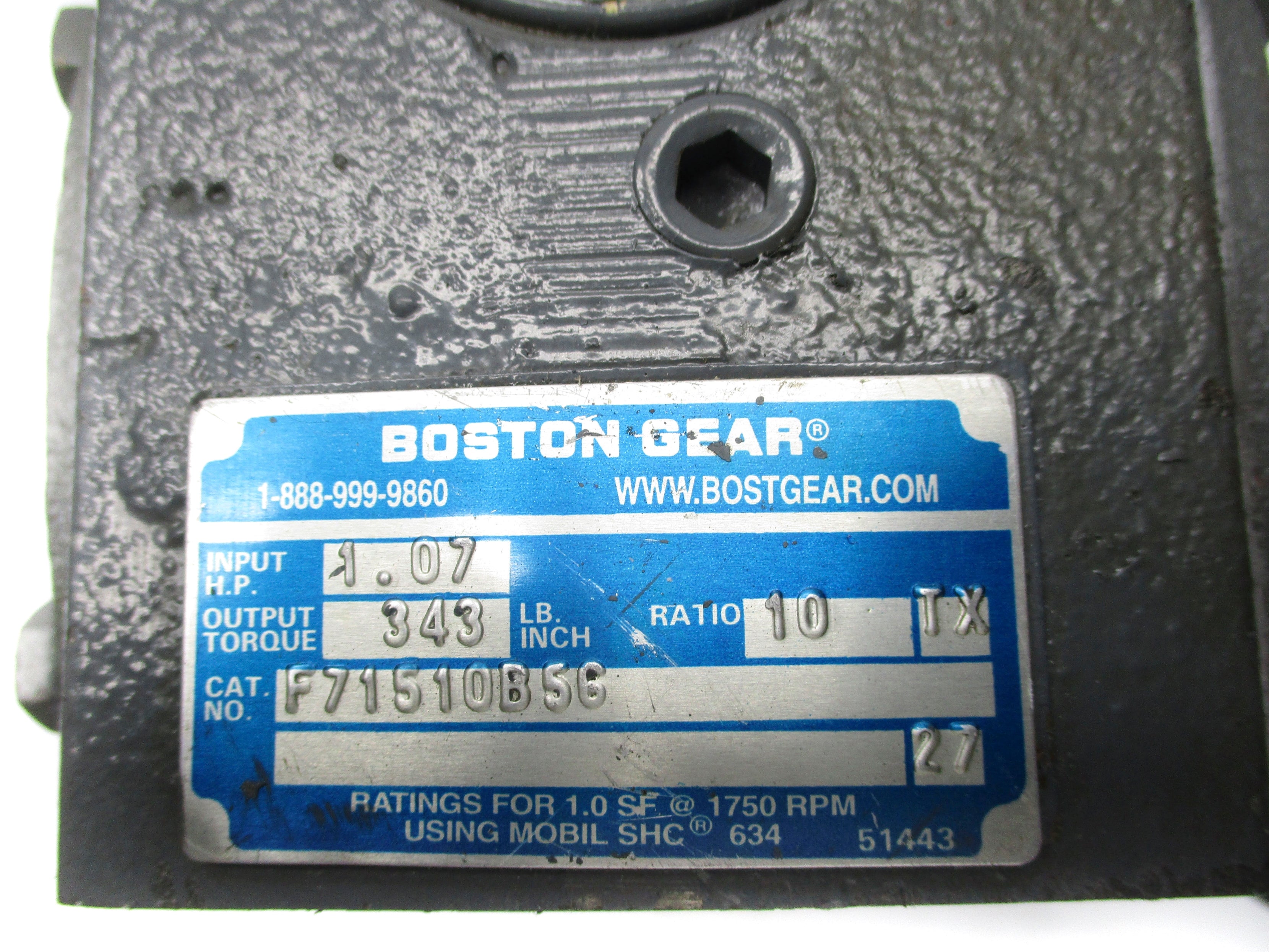 BOSTON GEAR F71510B5G UNMP