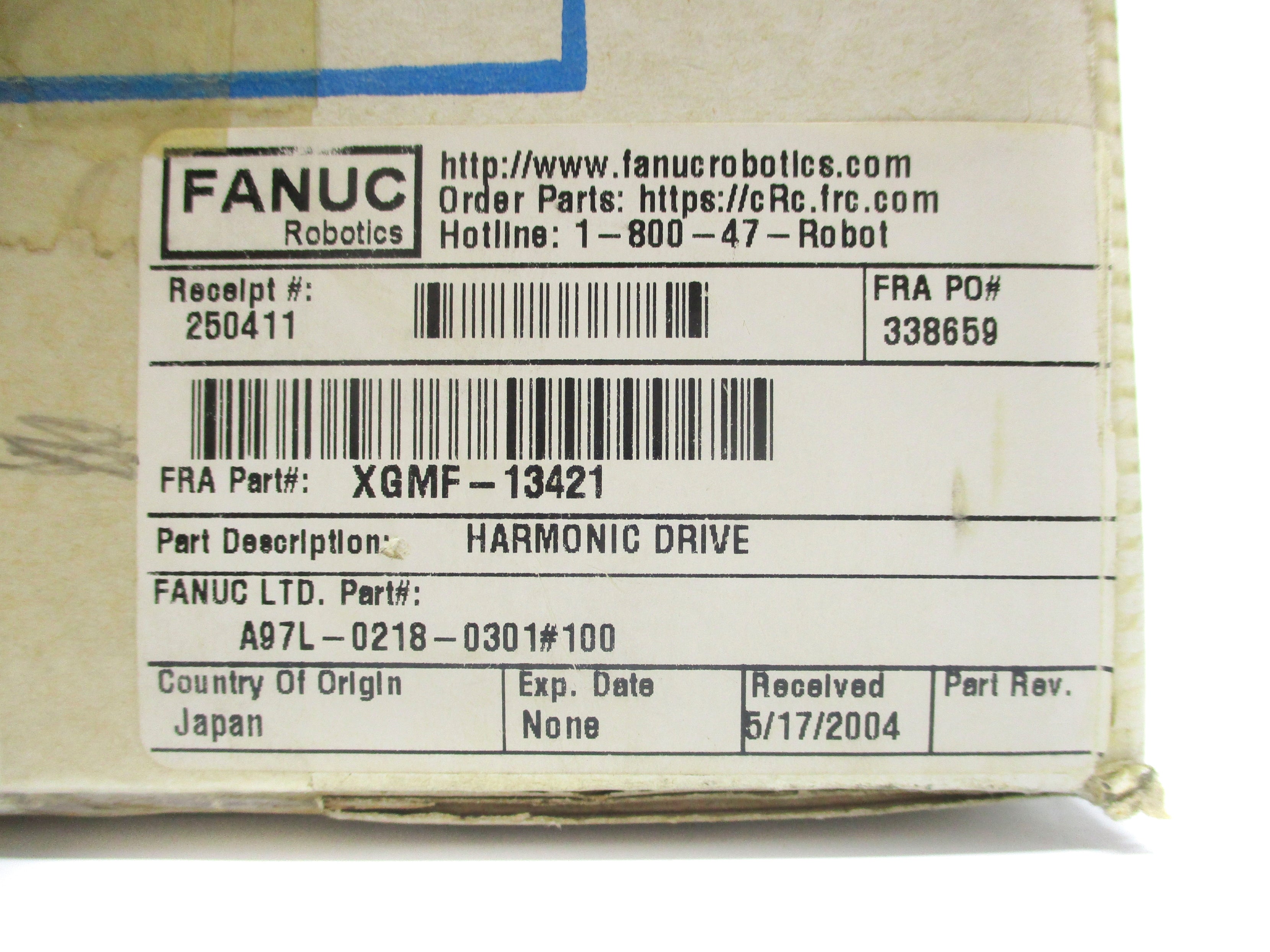 FANUC A97L-0218-0301#100 NSMP