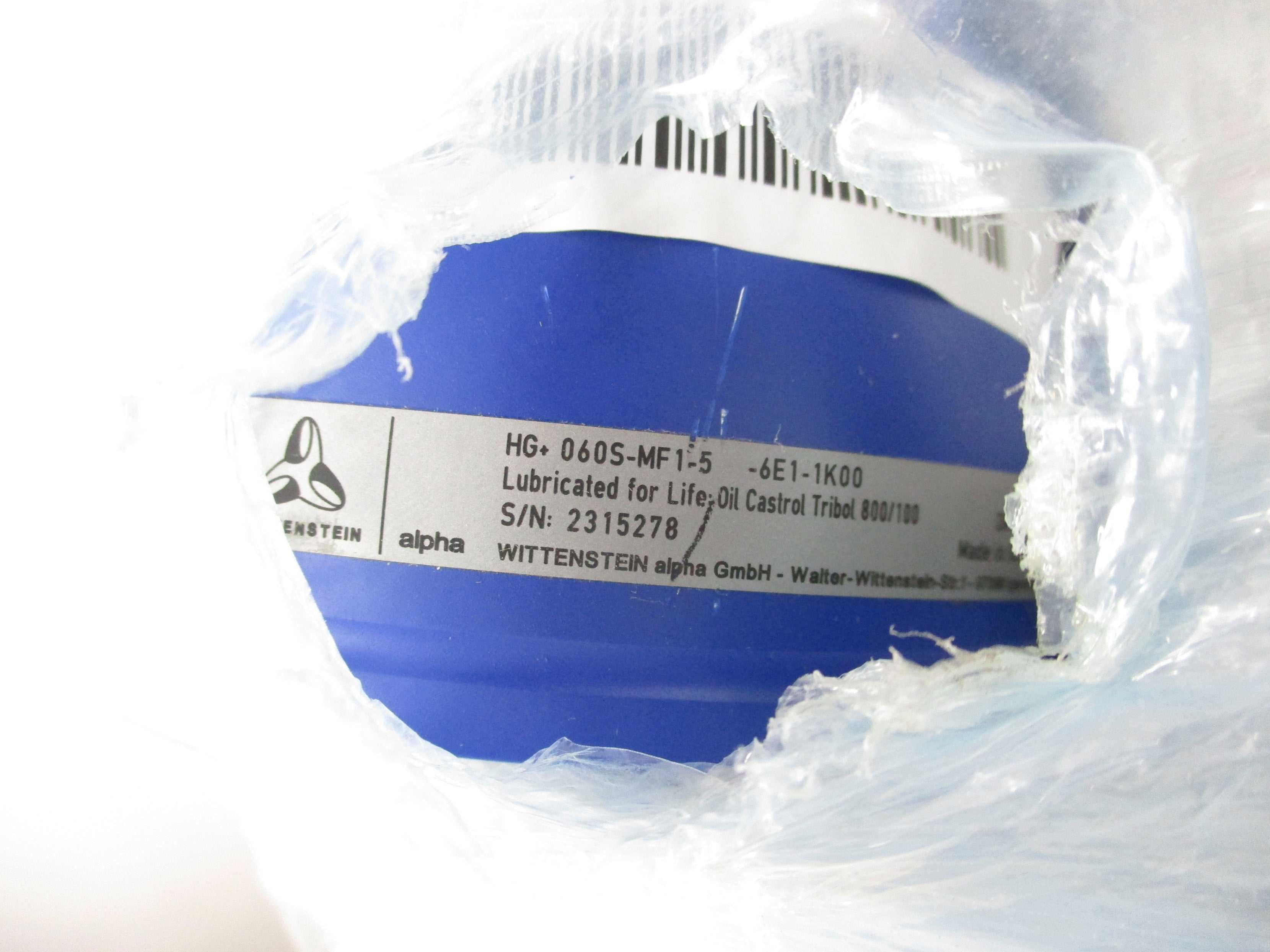 WITTENSTEIN HG+060S-MF1-5-6E1-1K00 NSMP