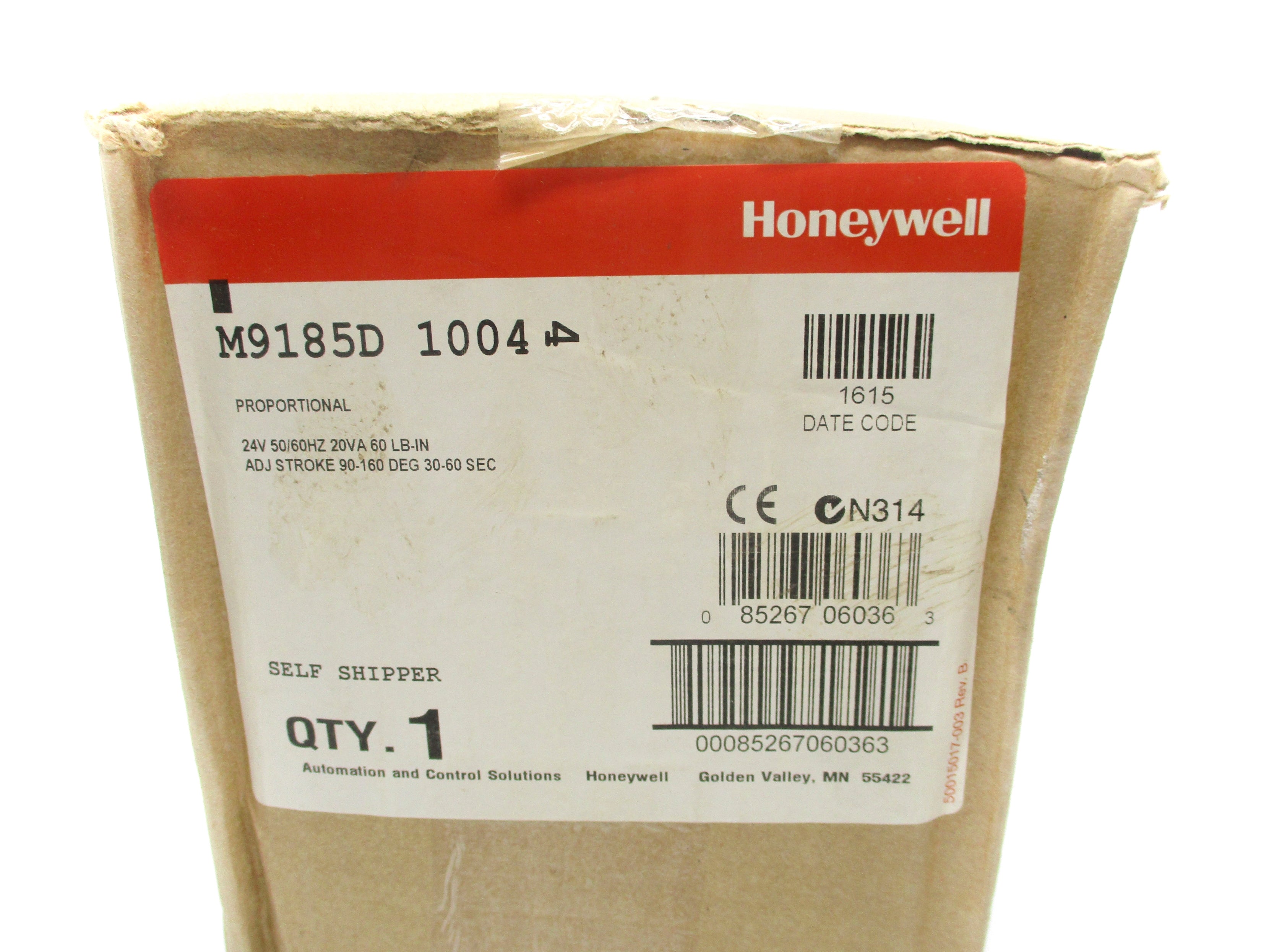 HONEYWELL M9185D1004 NSFS