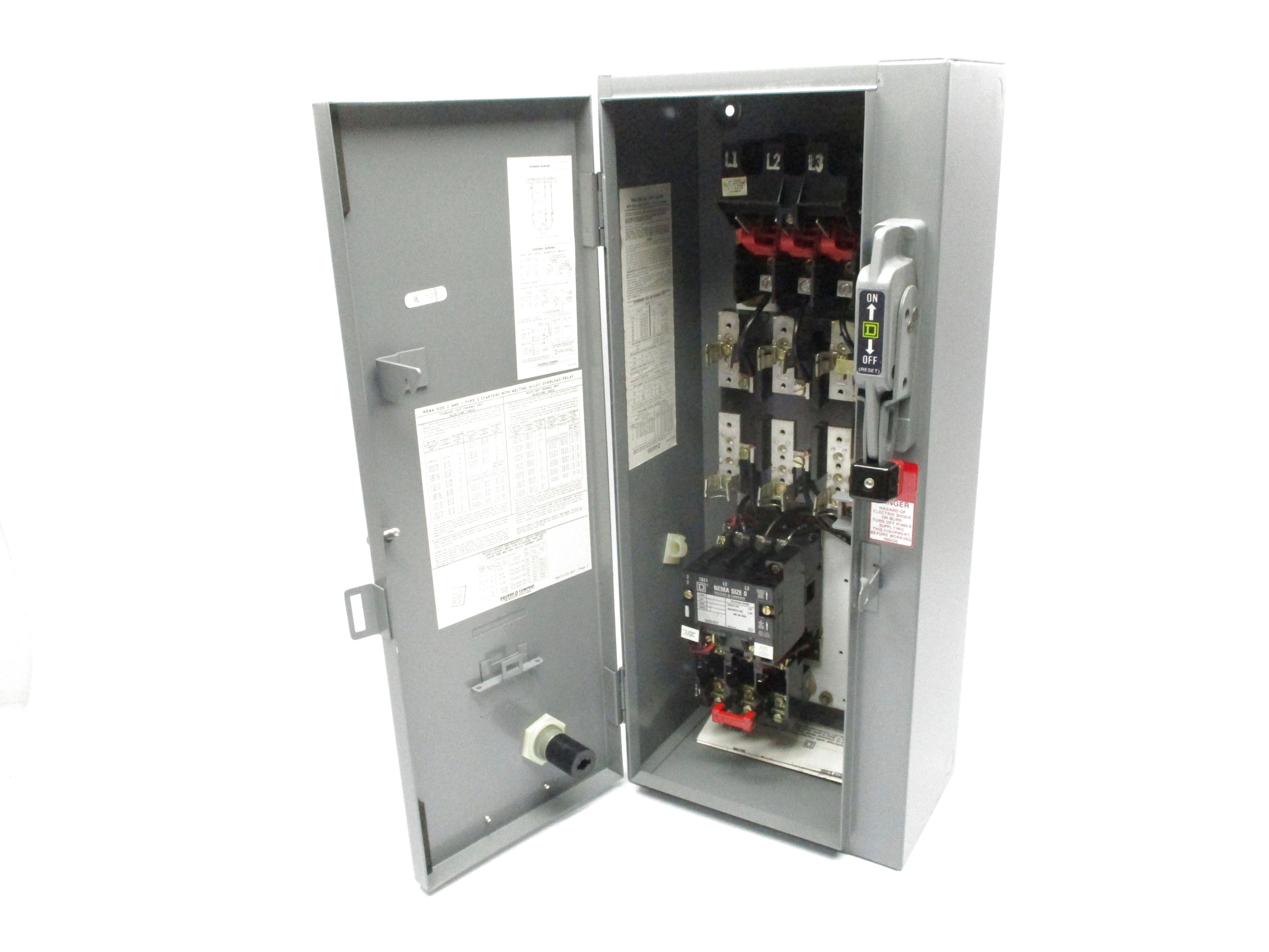 SQUARE D 8538-SBG13-S SER. C 30A NSNP