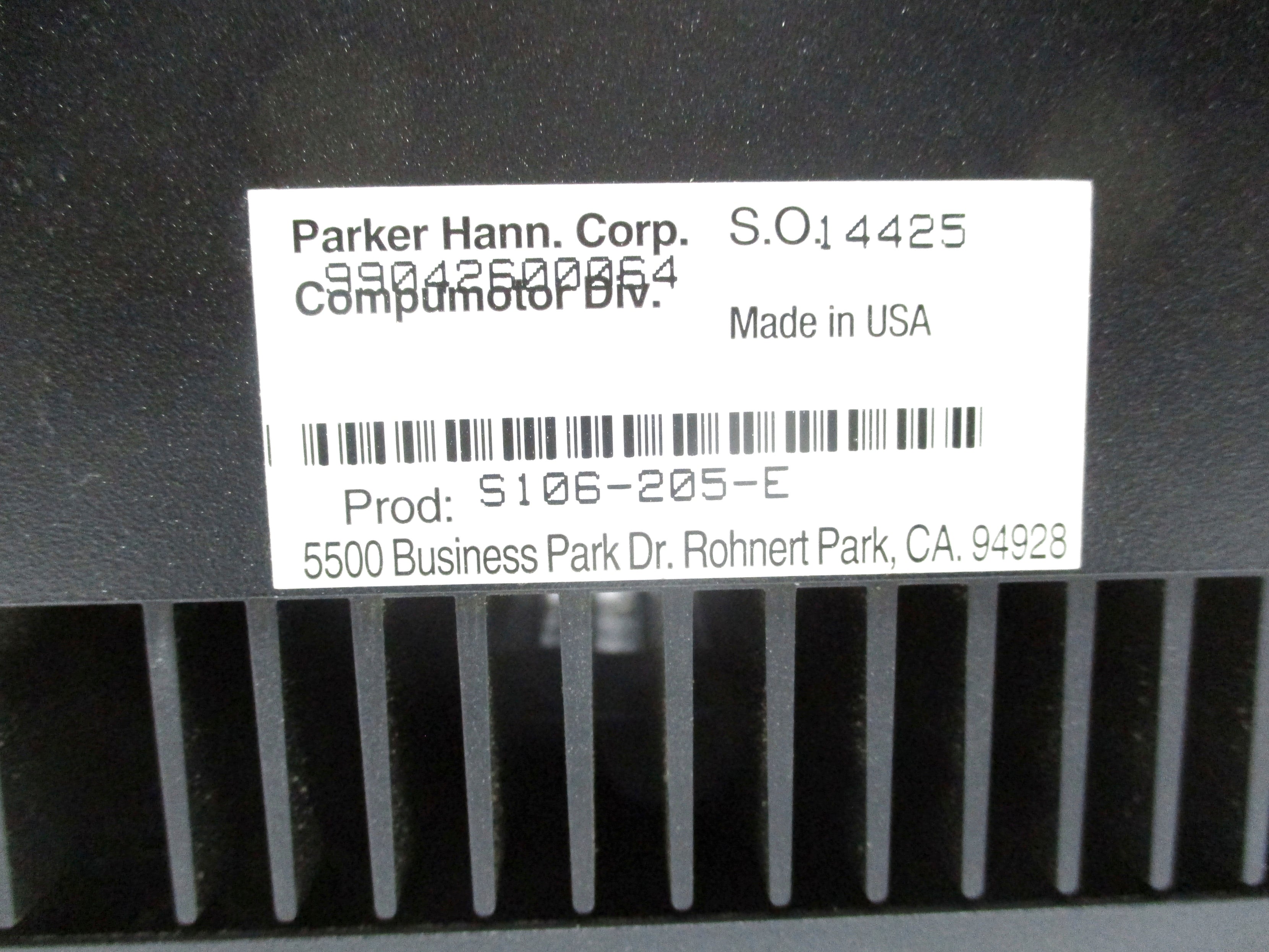 PARKER S106-205-E NSNP
