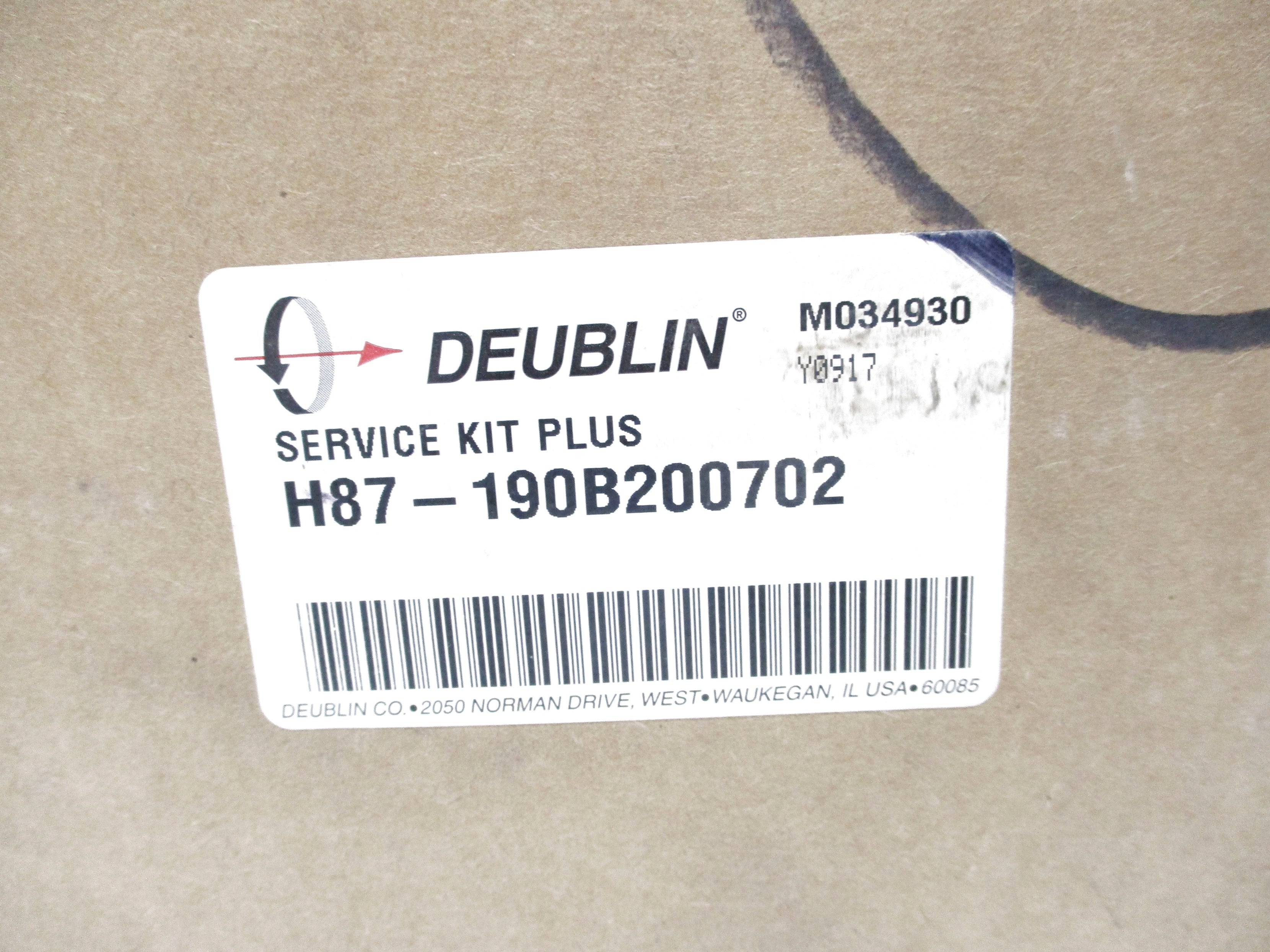 DEUBLIN H87-190B200702 NSFS