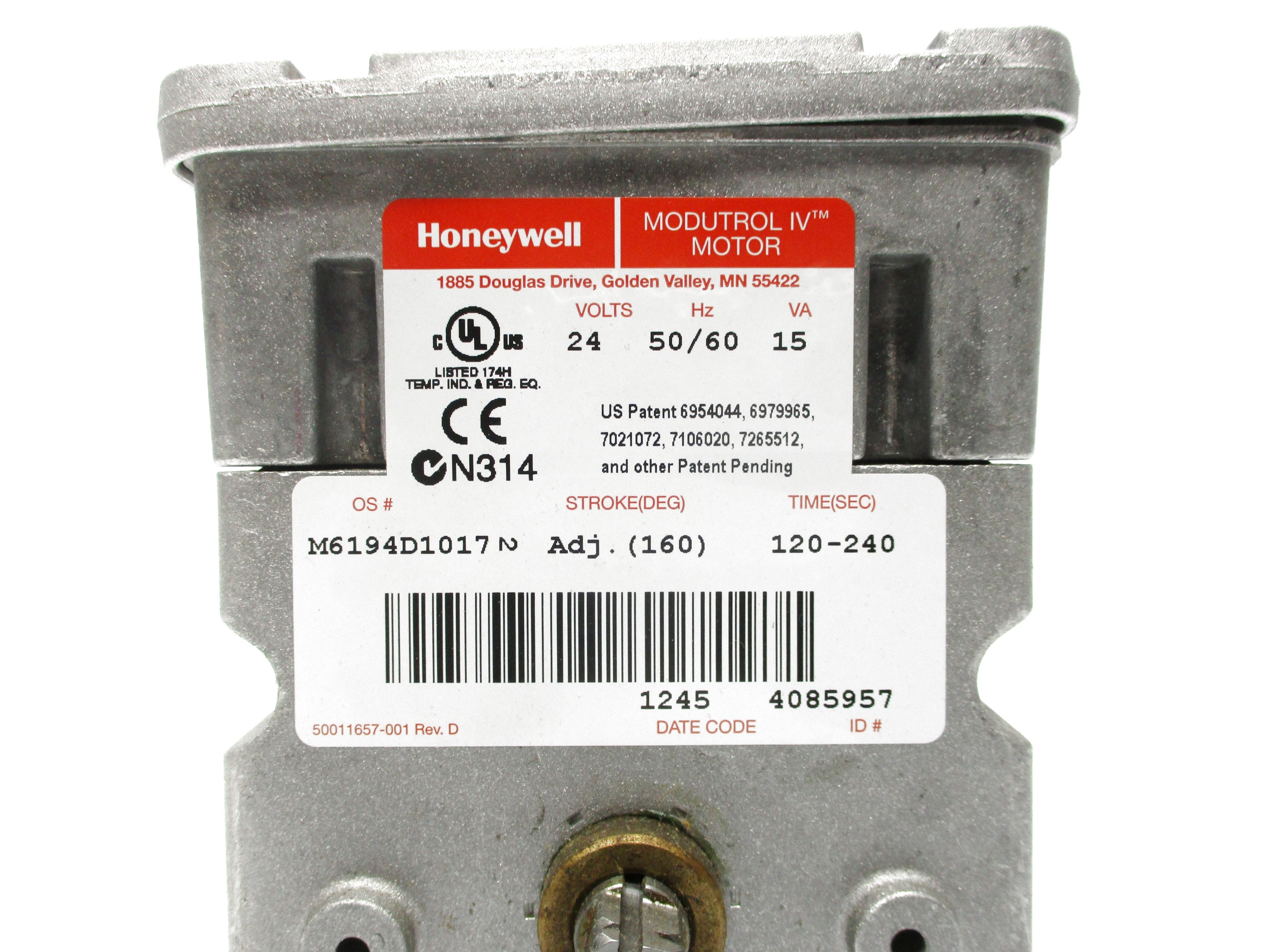HONEYWELL M6194D1017 NSMP