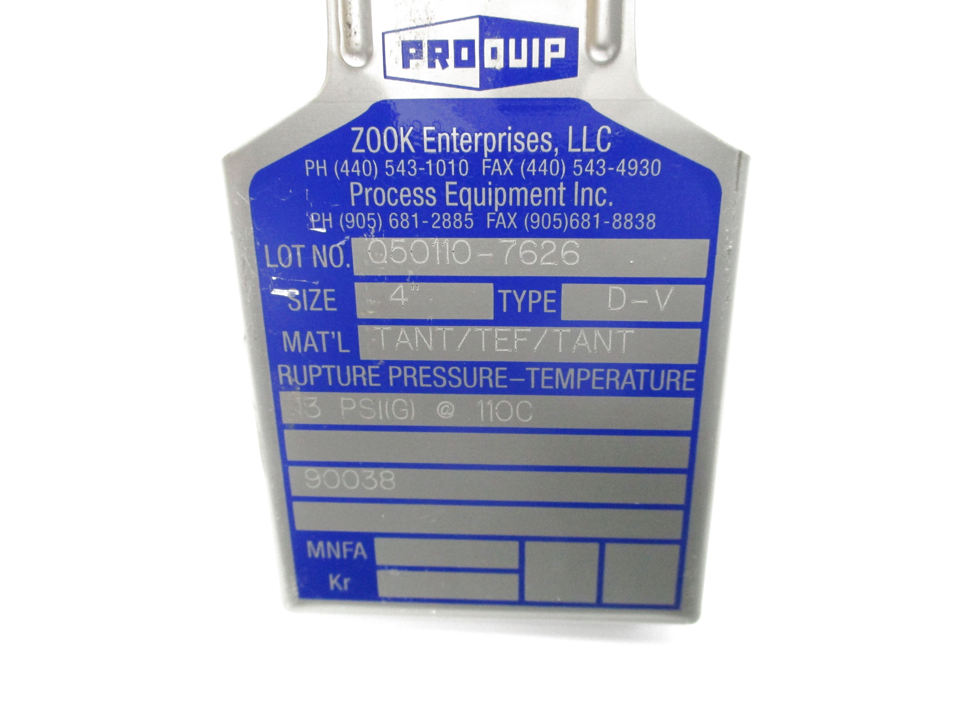 PROQUIP 90038 TYPE D-V NSMP