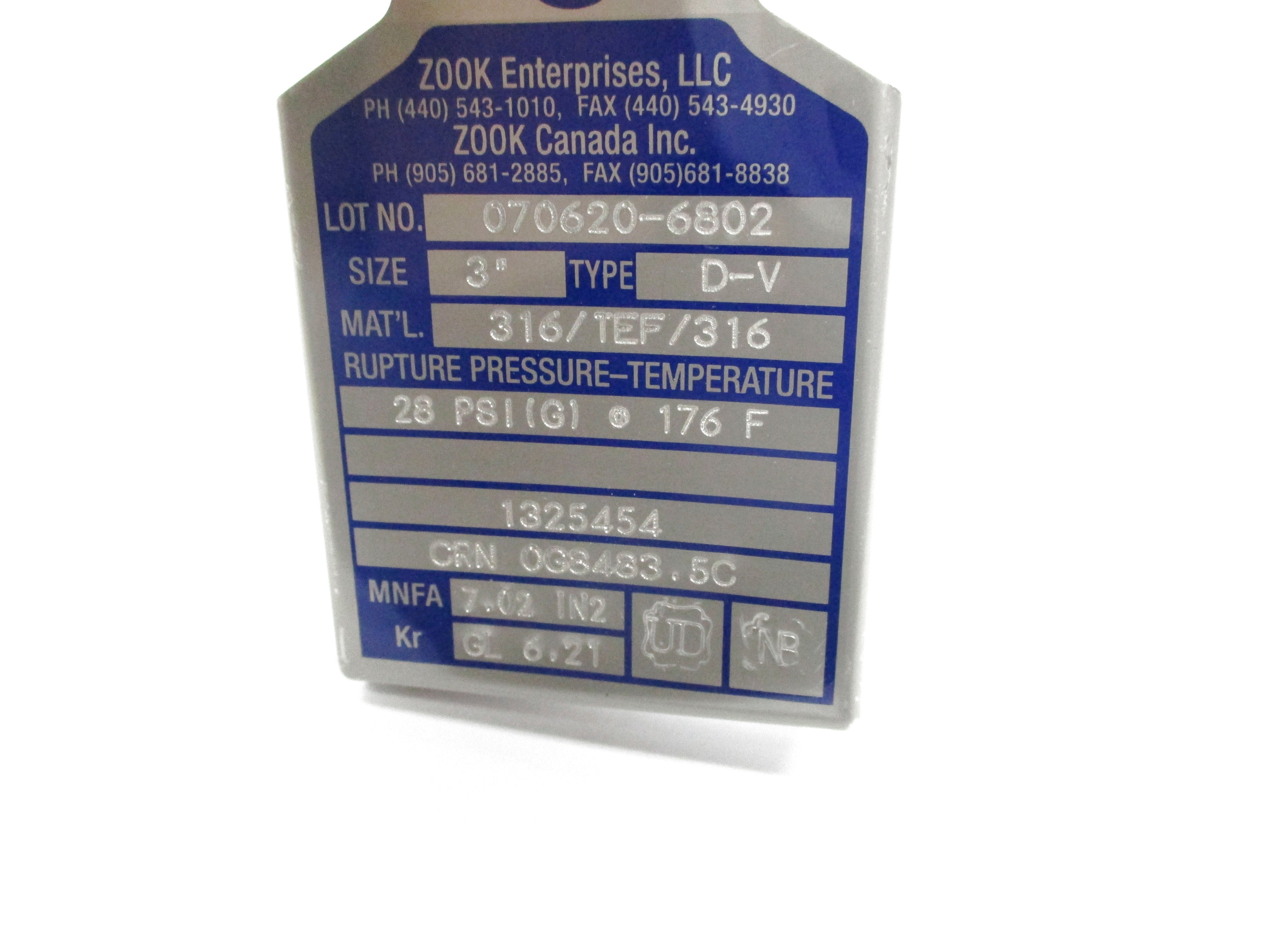 PROQUIP 1325454 TYPE D-V NSMP