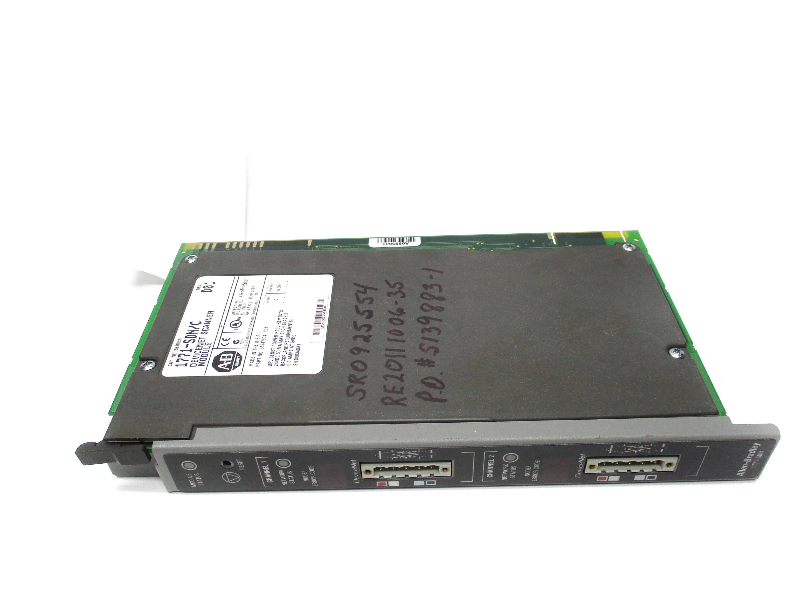ALLEN BRADLEY 1771-SDN SER. C F/W 6.006 REMAN