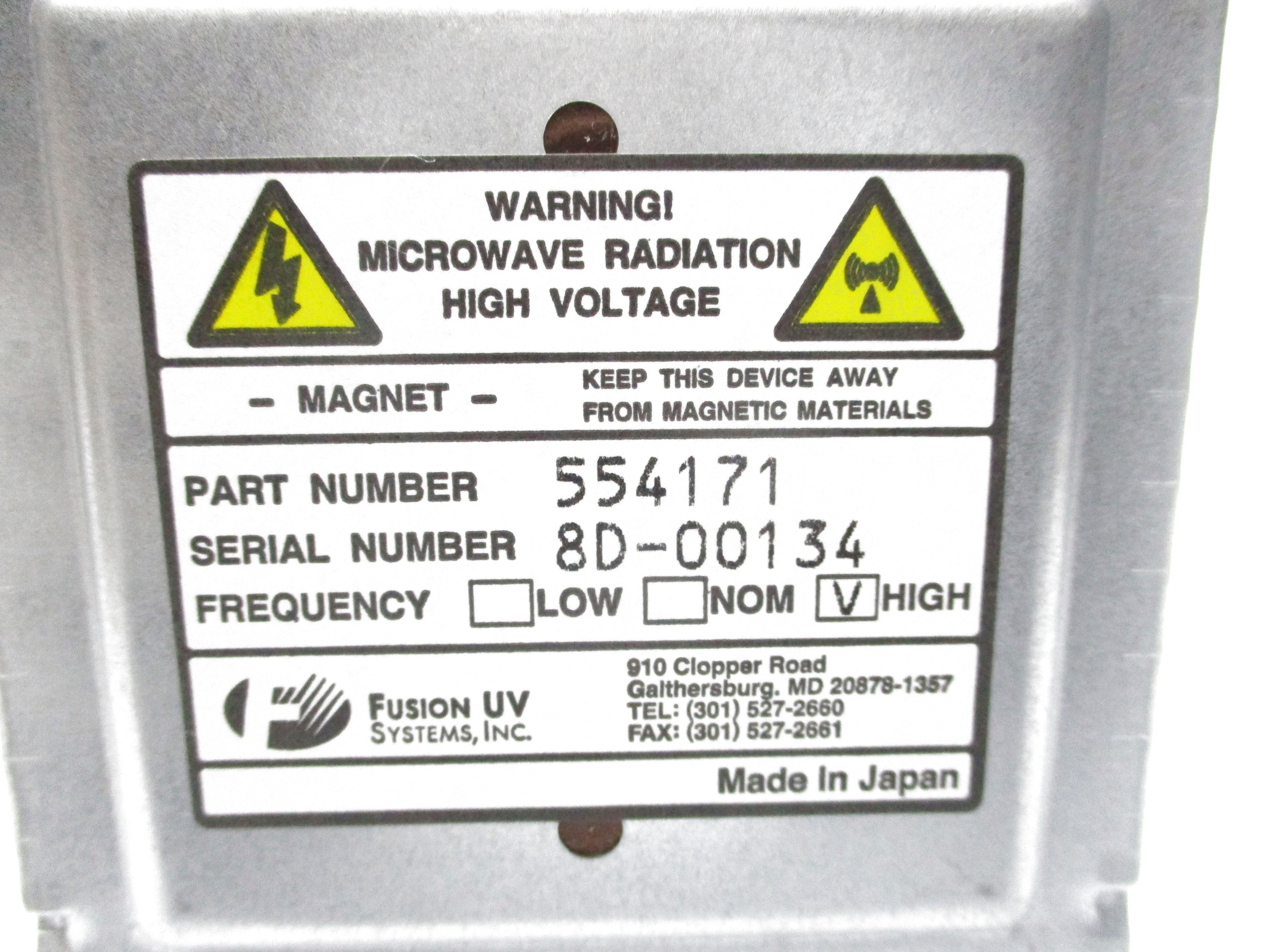 FUSION UV 554171 NSNP