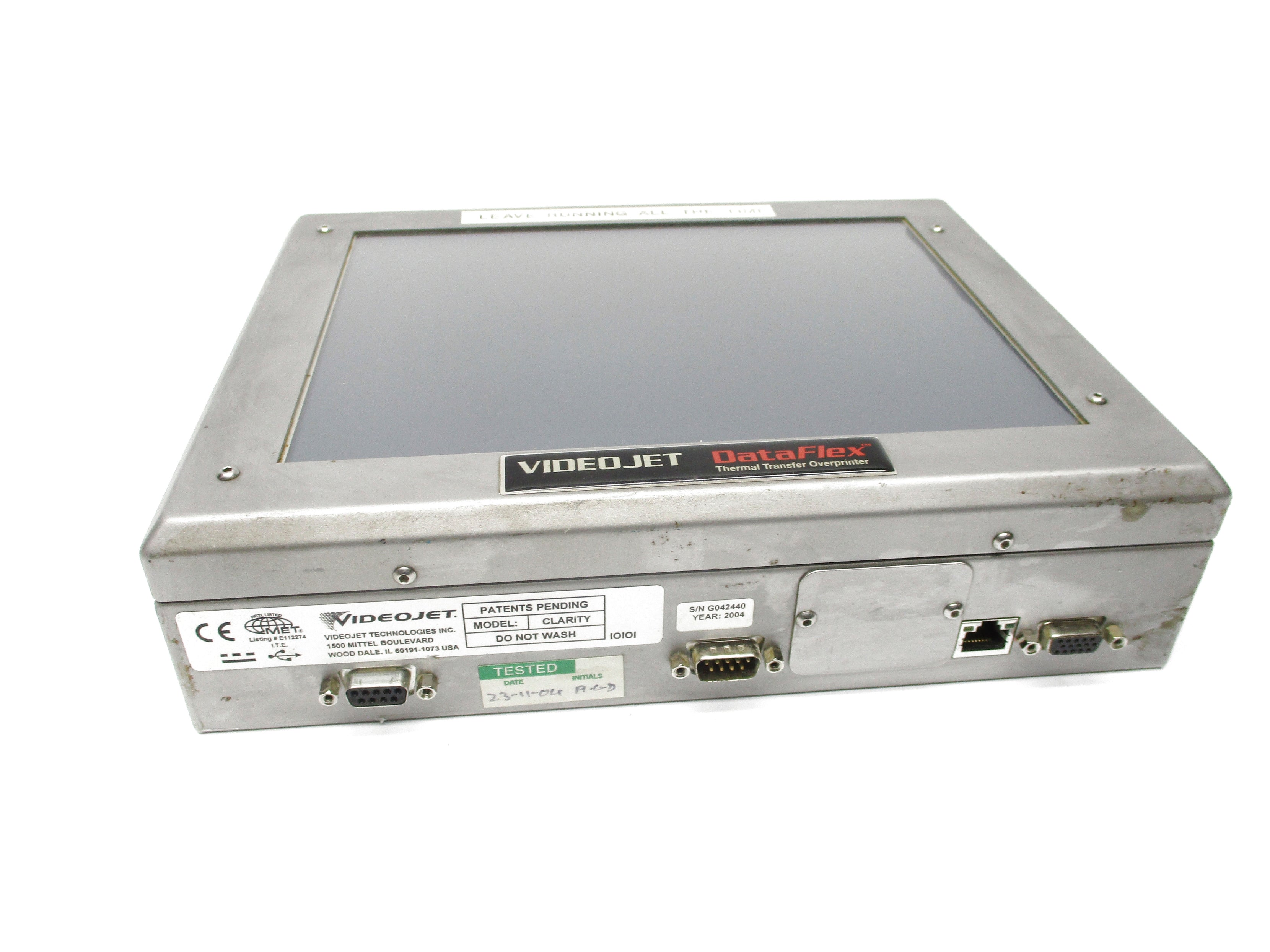 VIDEOJET CLARITY UNMP