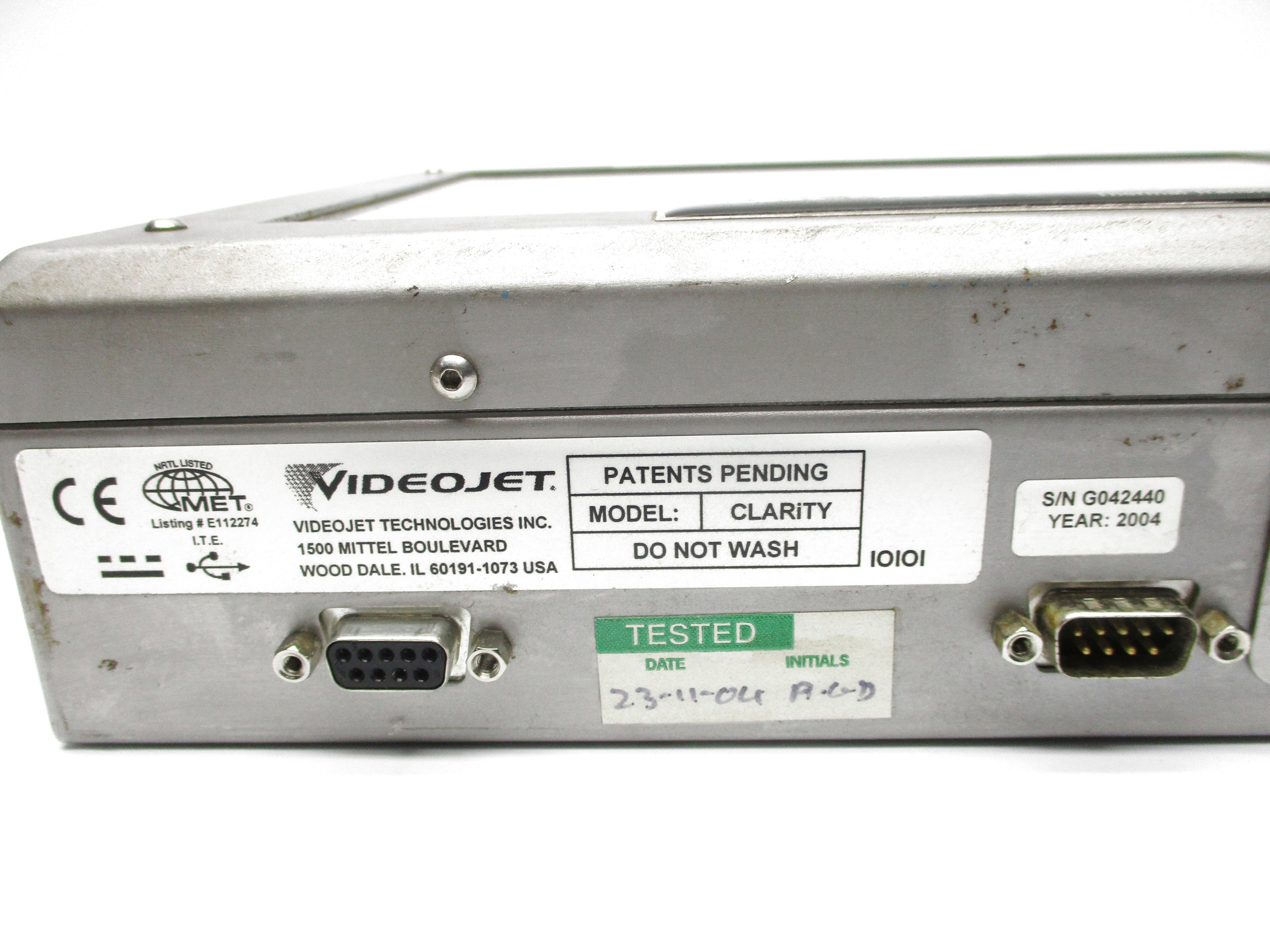 VIDEOJET CLARITY UNMP