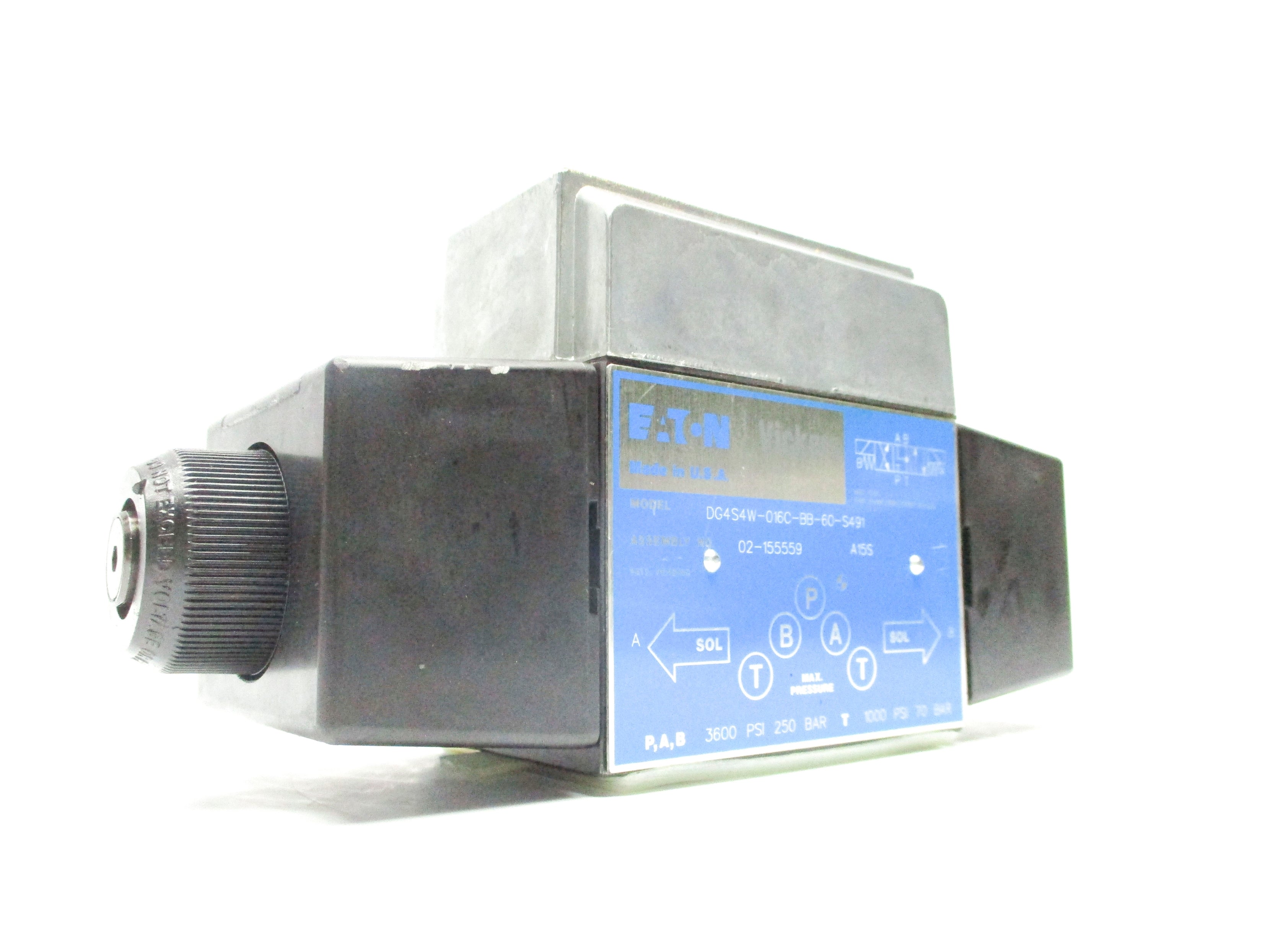 EATON VICKERS DG4S4W-016C-BB-60-S491 3600PSI NSNP