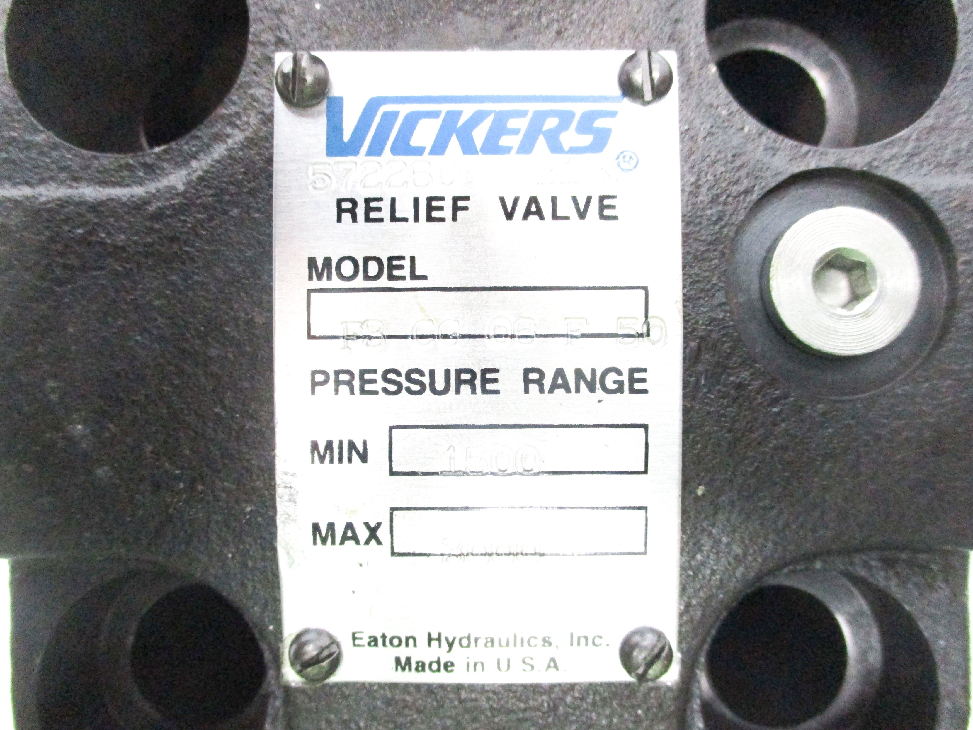 VICKERS F3CG06F50 572260 B13S NSNP