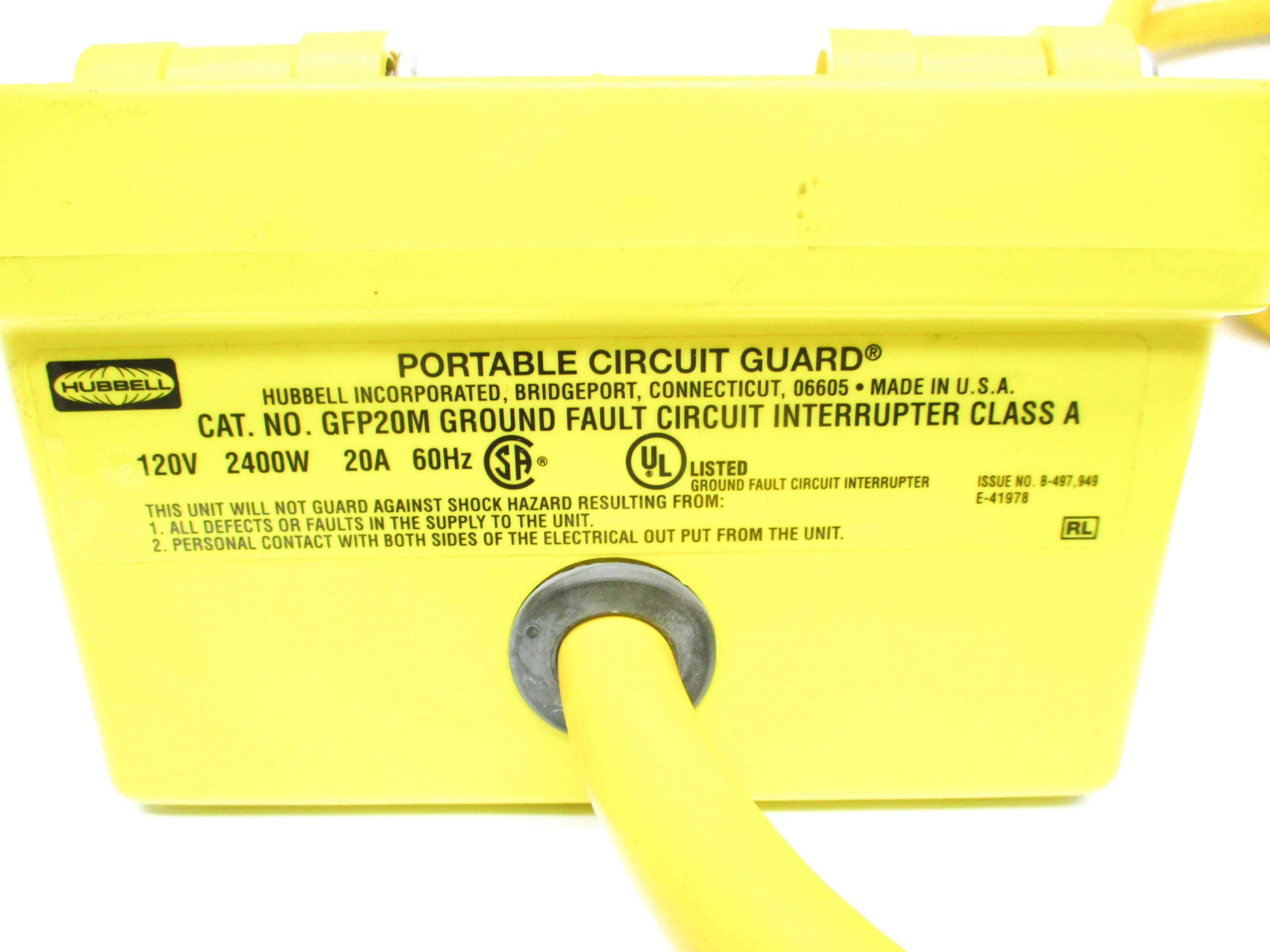 HUBBELL GFP20M NSNP