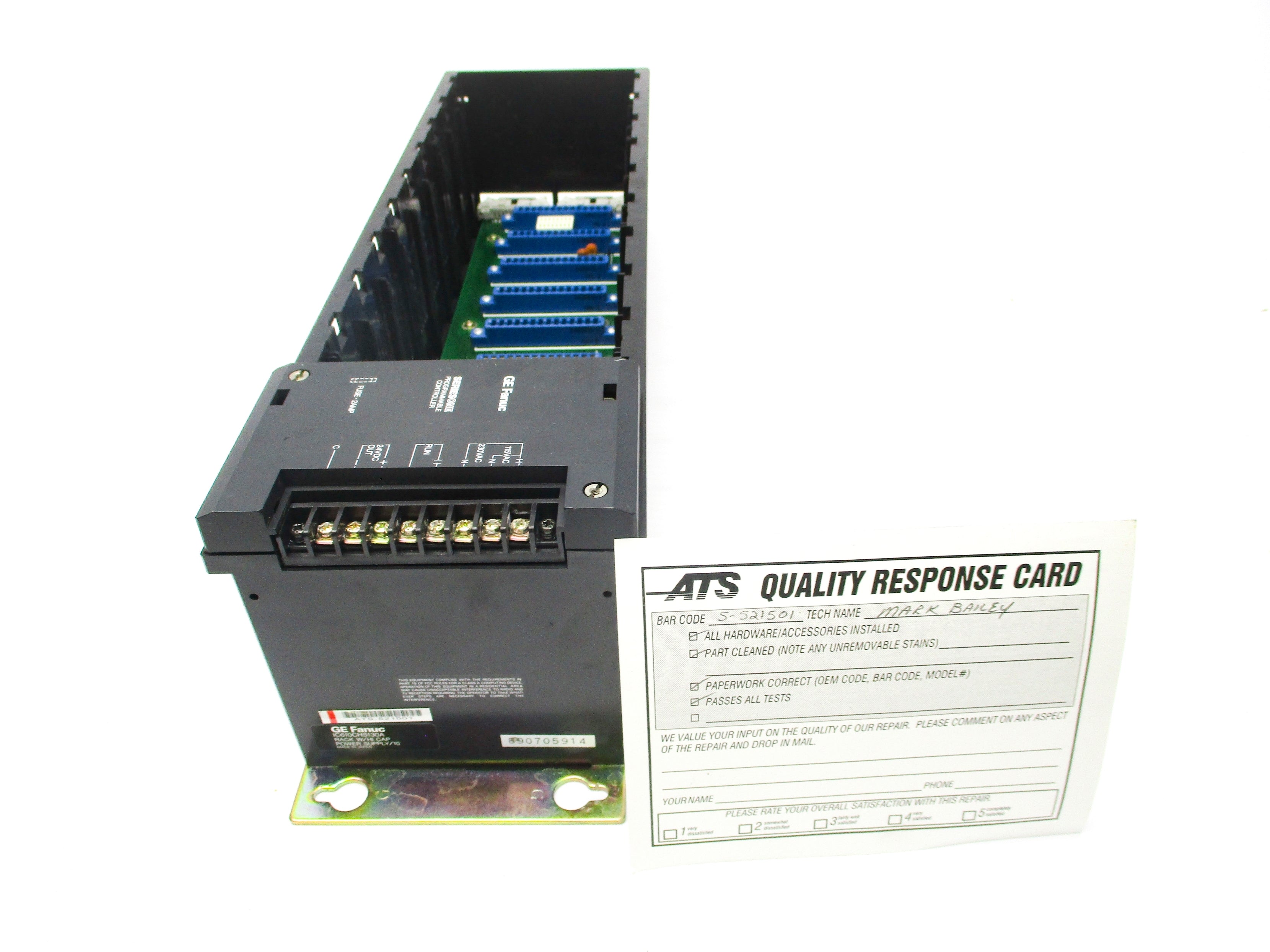 GE FANUC IC610CHS130A REMAN