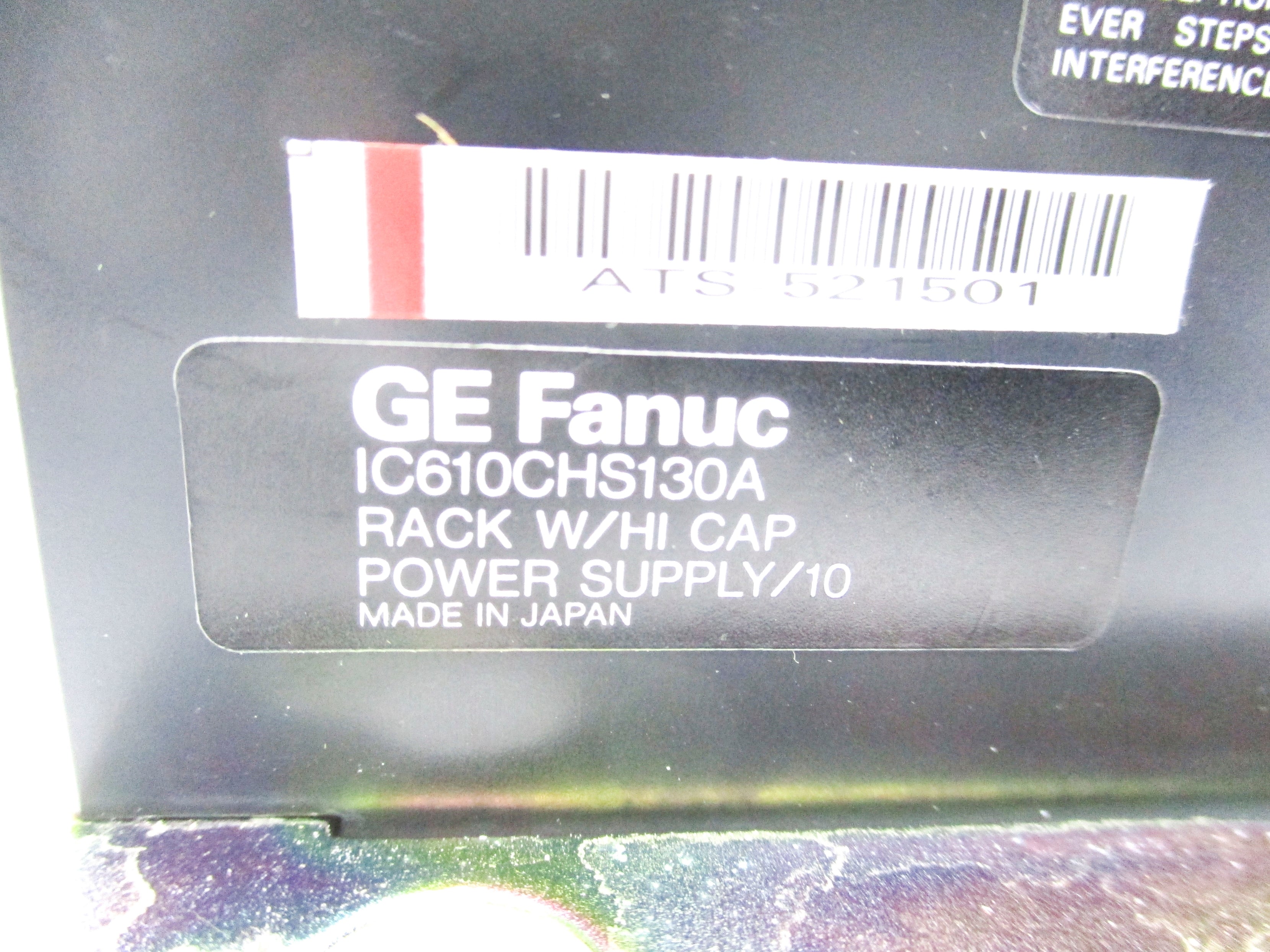 GE FANUC IC610CHS130A REMAN