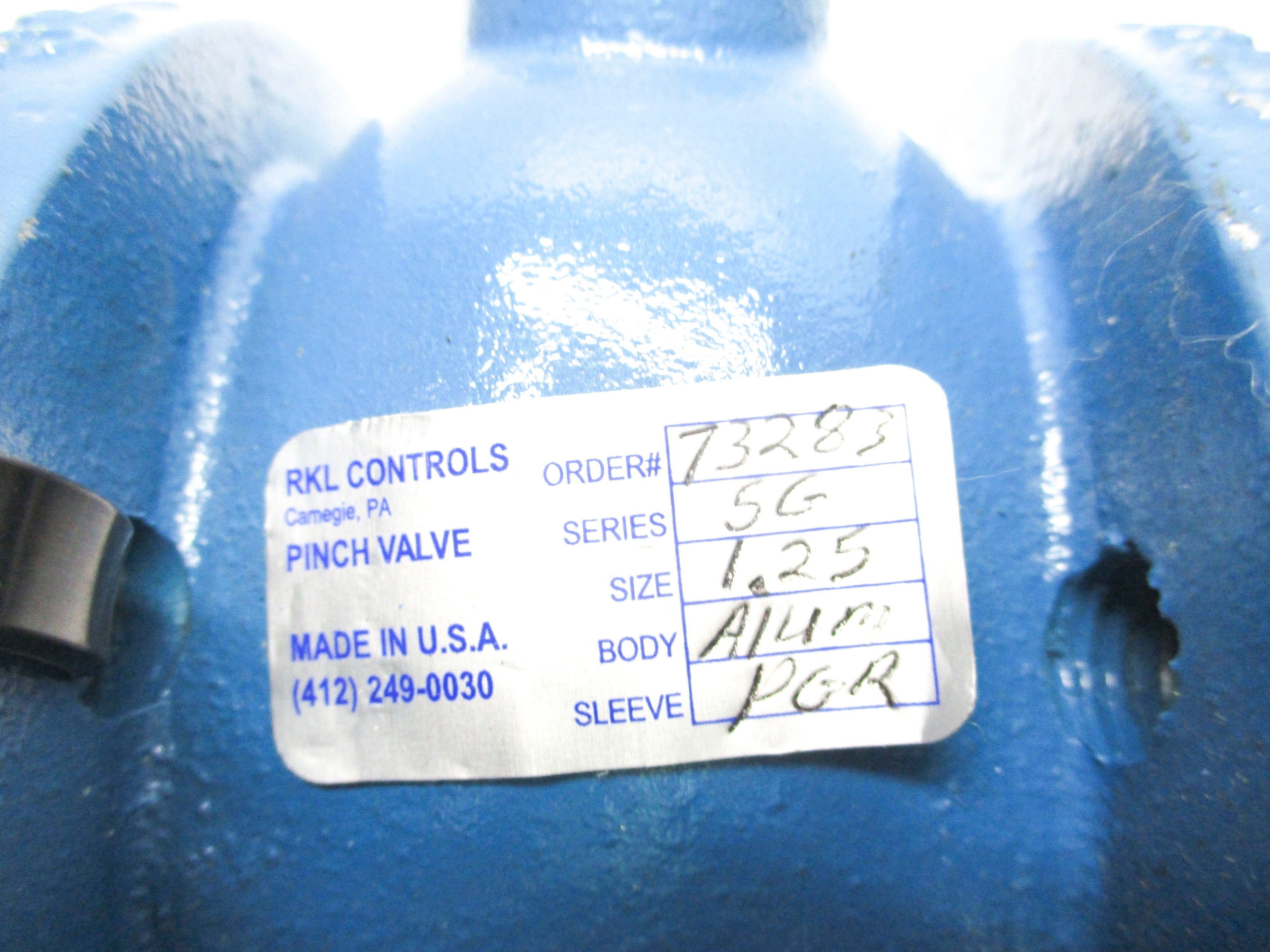 RKL CONTROLS 73283 SER. SG NSNP