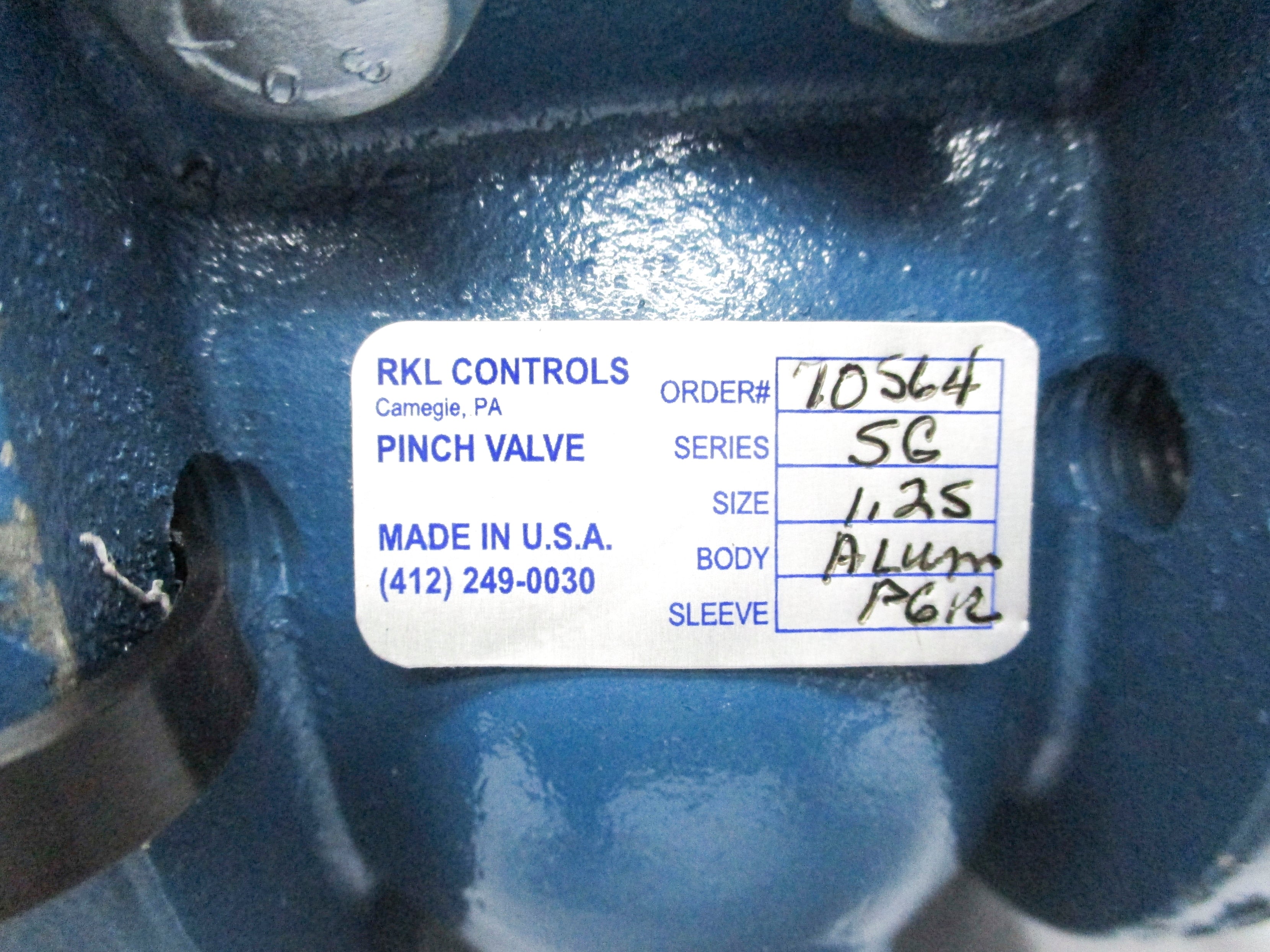 RKL CONTROLS 70564 SER. SG NSNP