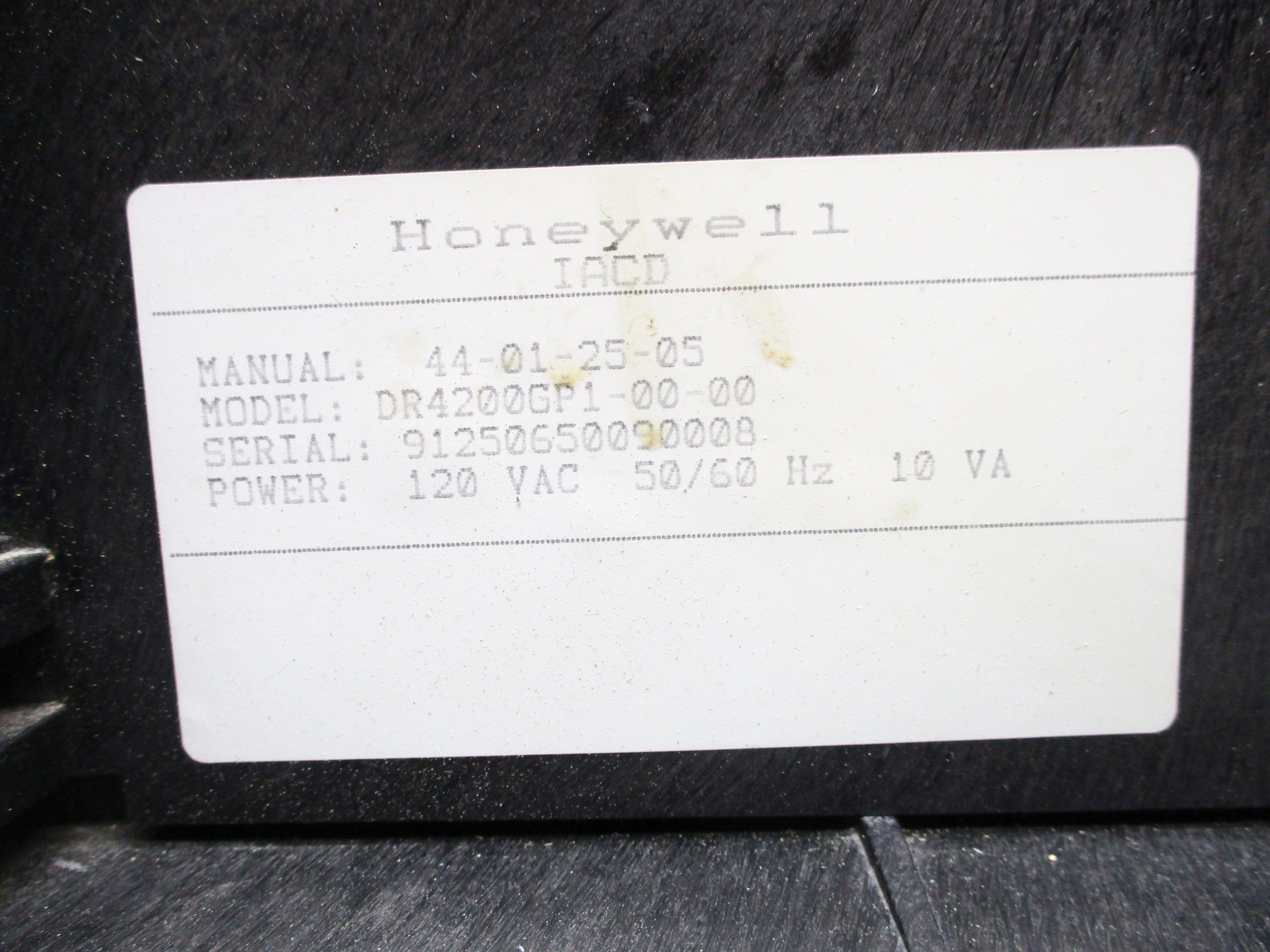 HONEYWELL DR4200GP1-00-00 UNMP