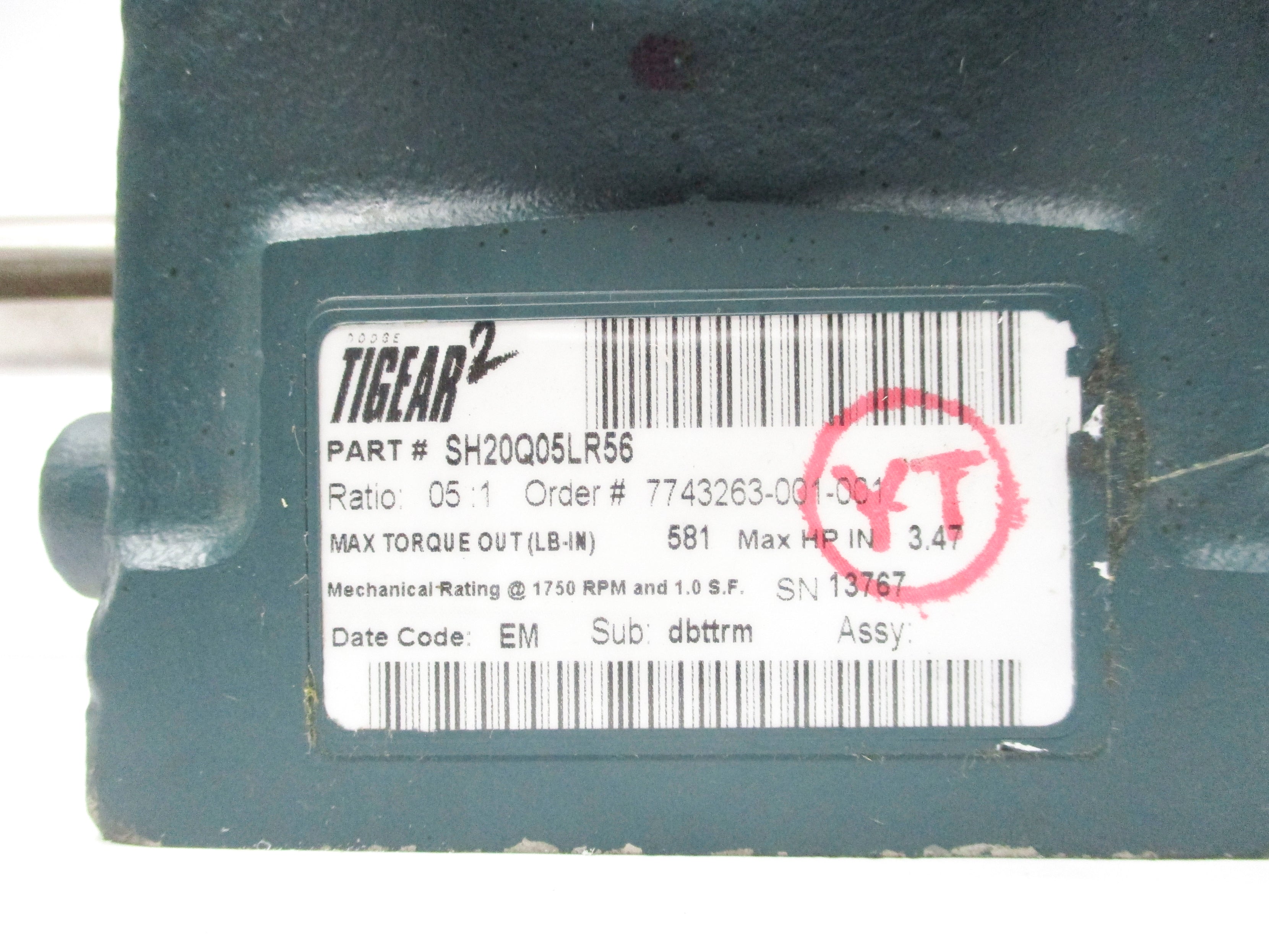 DODGE SH20Q05LR56 NSMP
