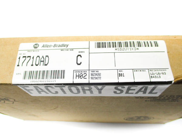 ALLEN BRADLEY 1771-OAD SER. C DATE: 2003 NSFS