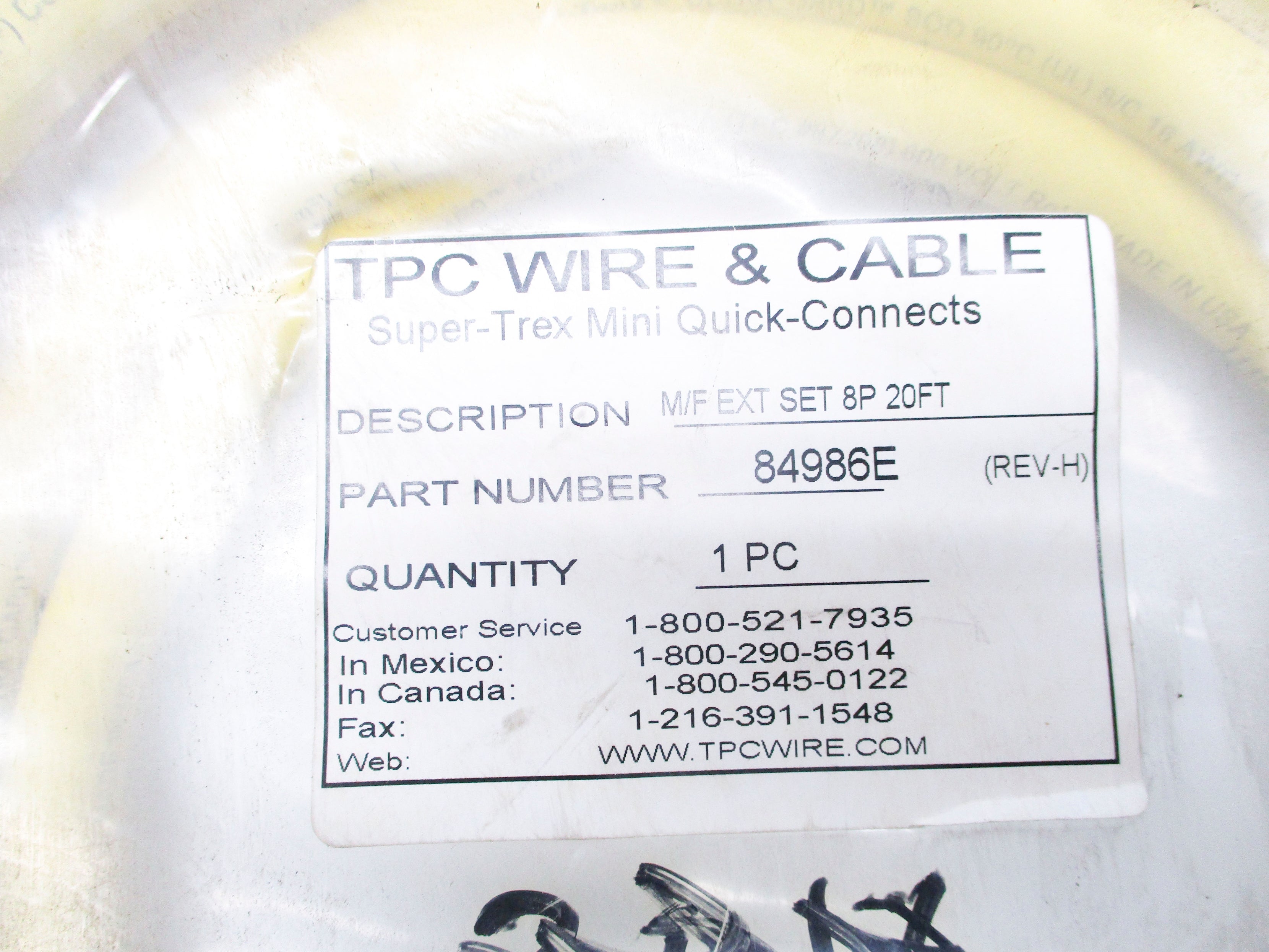 TPC WIRE & CABLE 84986E REV-H NSMP