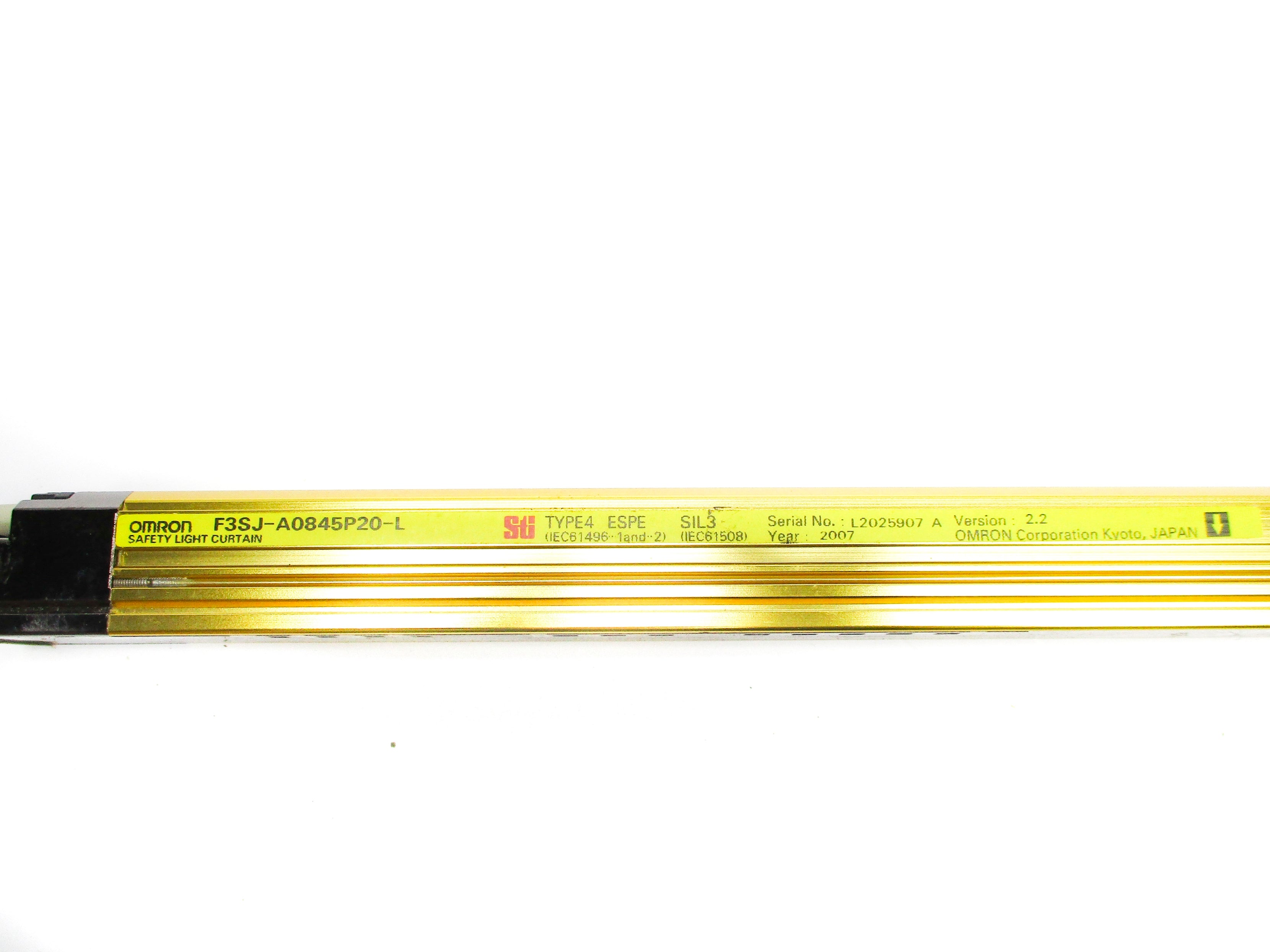 OMRON F3SJ-A0845P20-L NSNP