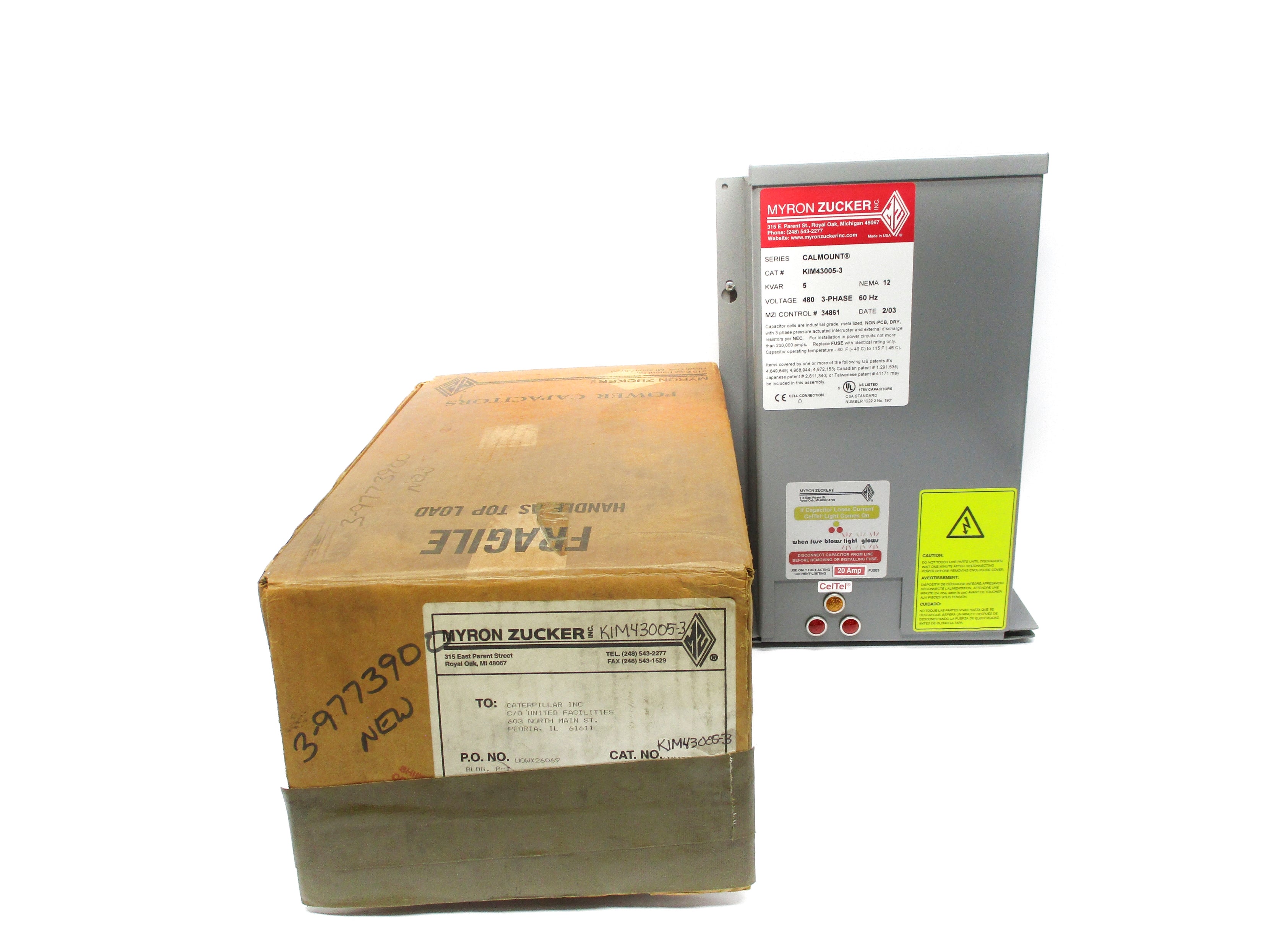 MYRON ZUCKER KIM43005-3 SER. CALMOUNT NSMP