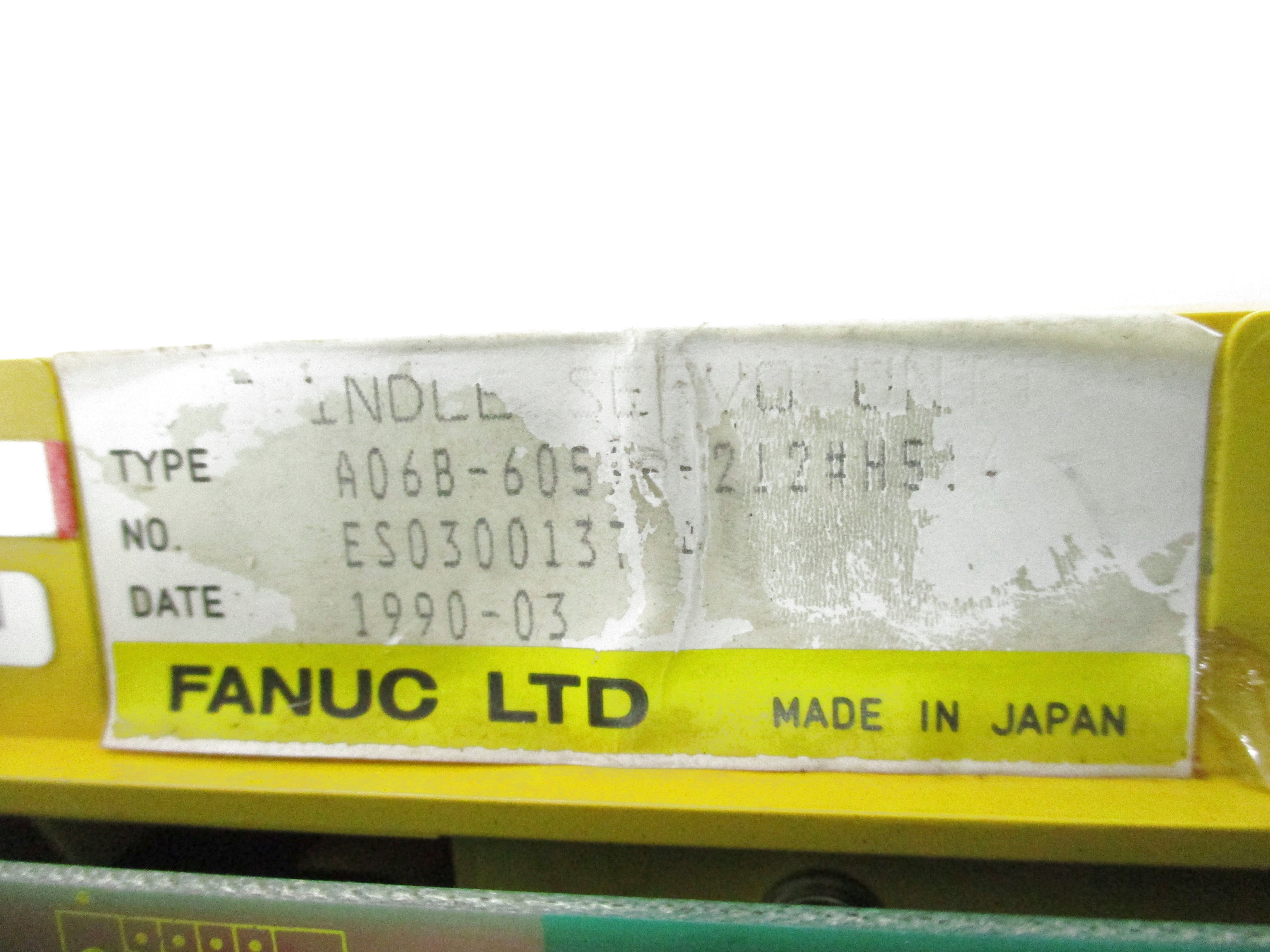 FANUC A06B-6059-H212#H514 UNMP
