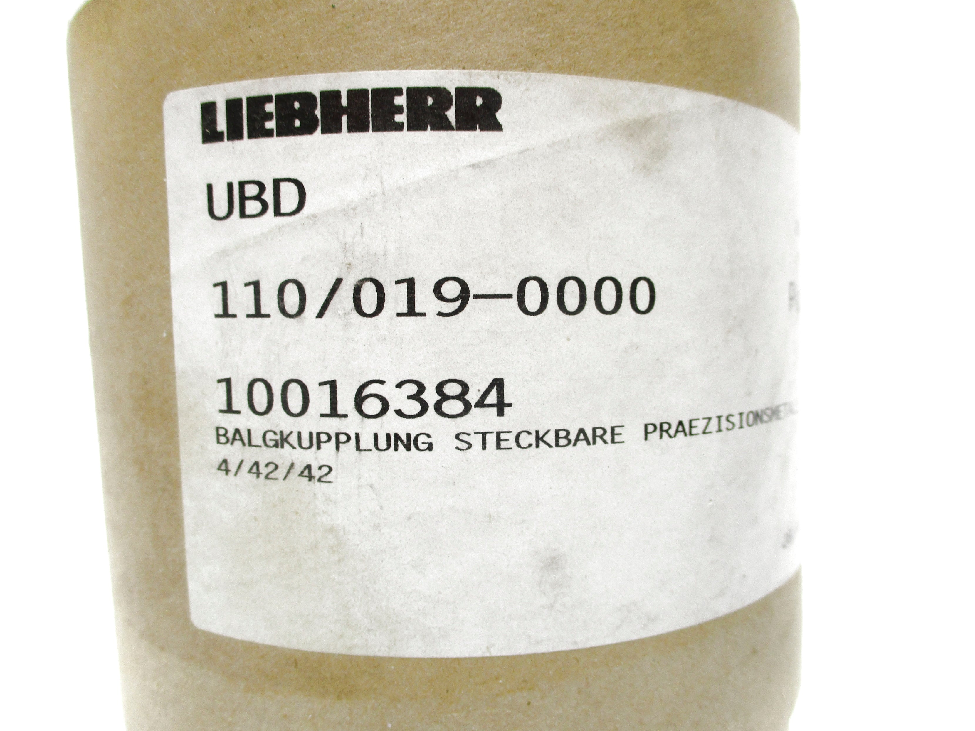 LIEBHERR BK5 10016384 110/019-0000 NSMP