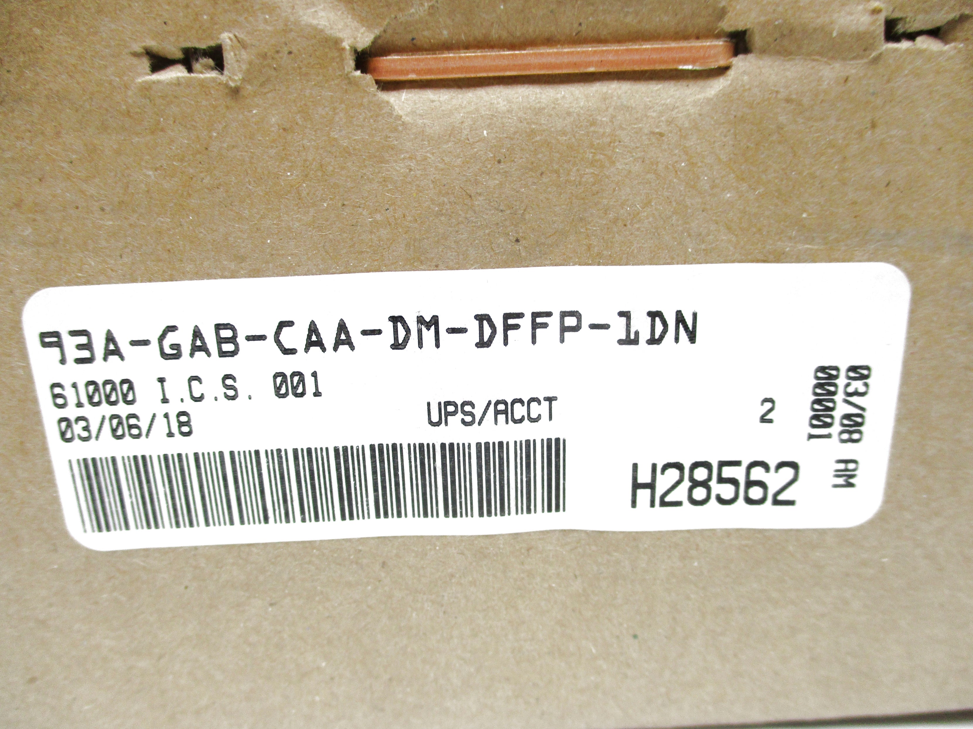 MAC 93A-GAB-CAA-DM-DFFP-1DN NSFS