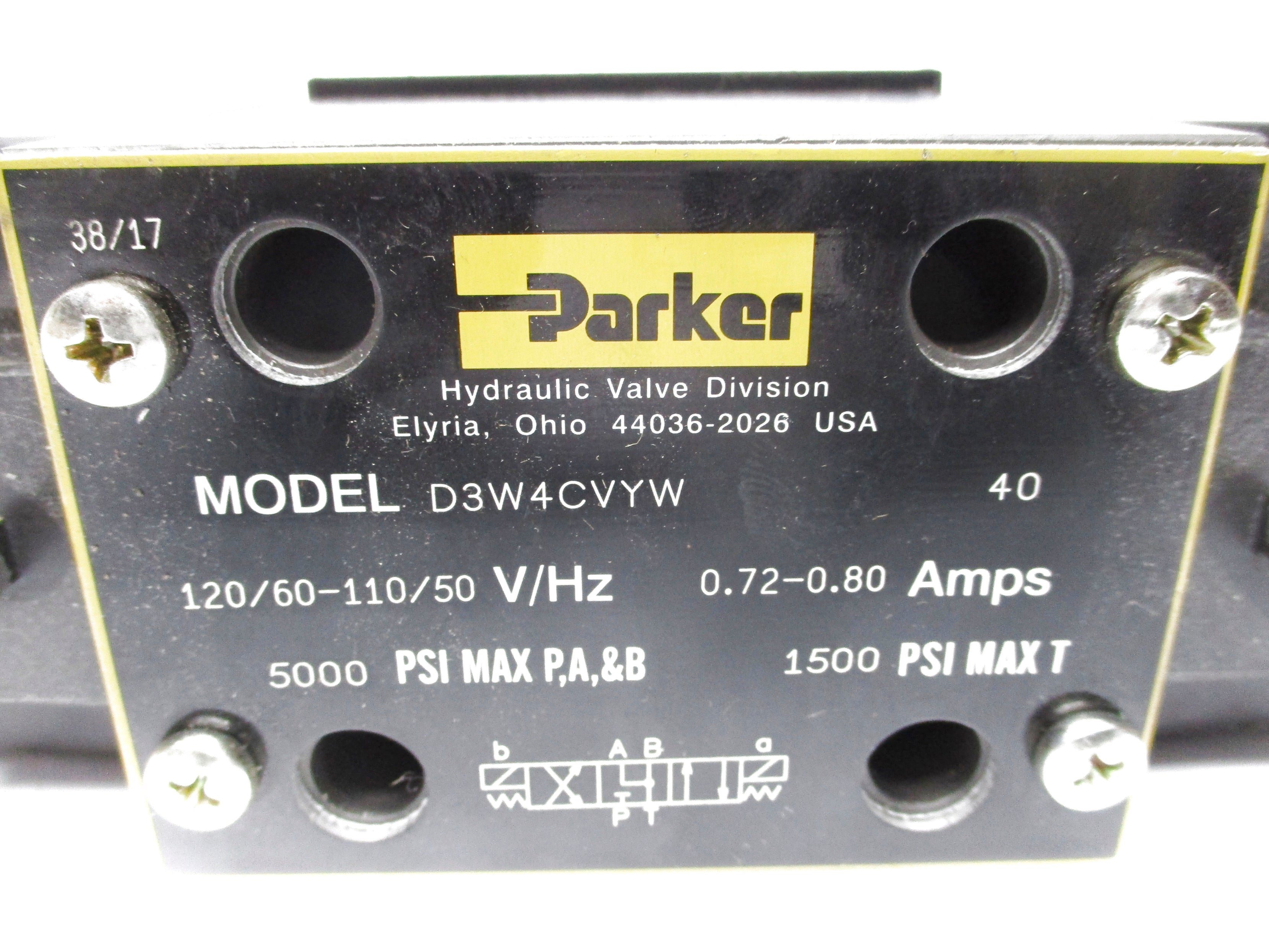 PARKER D3W4CVYW40 NSMP