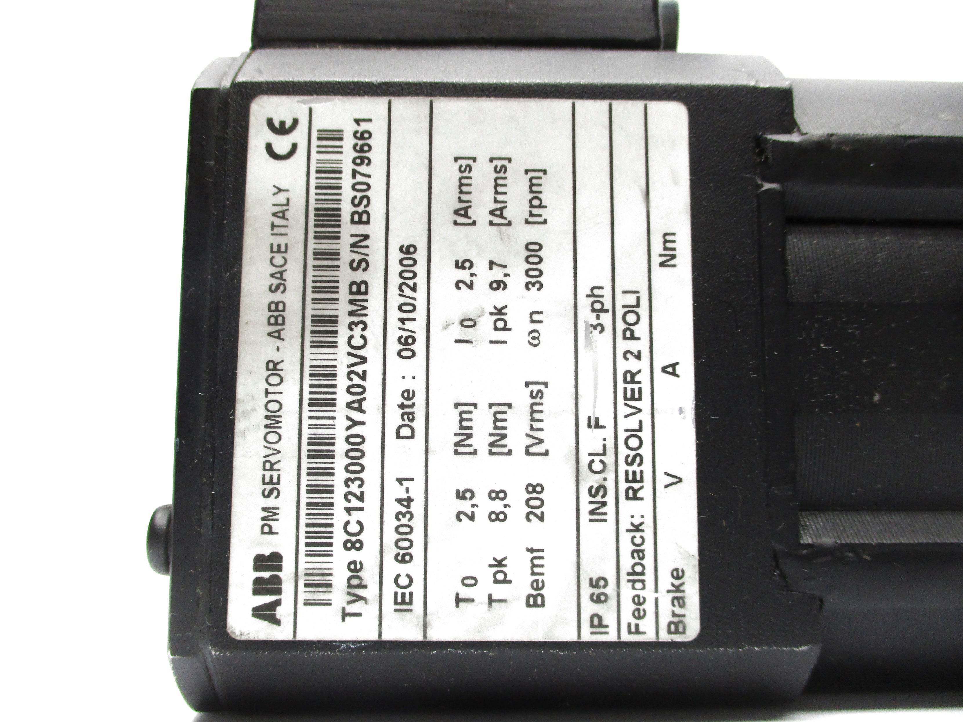 ABB 8C123000YA02VC3MB NSNP