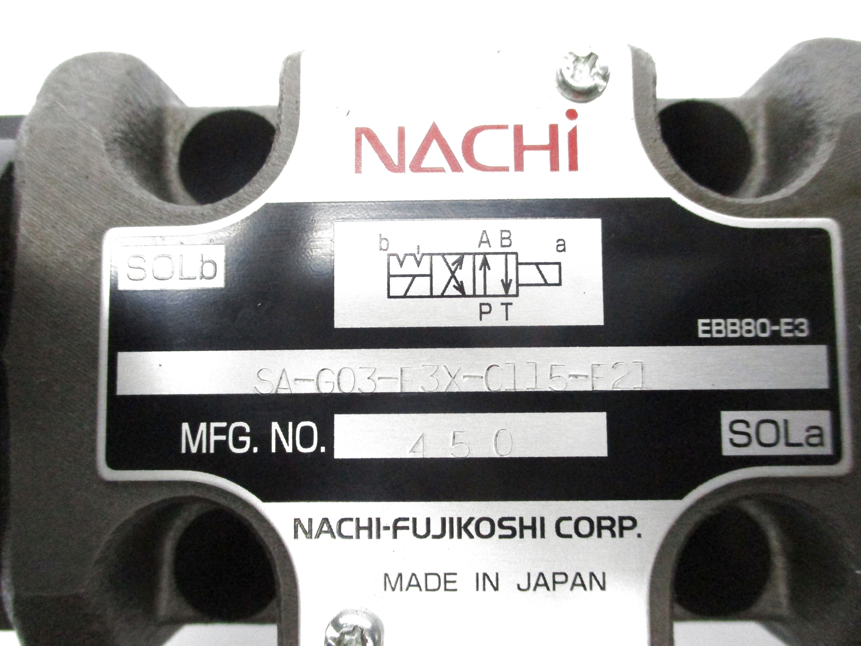 NACHI SA-G03-F3X-C115-F21 NSNP