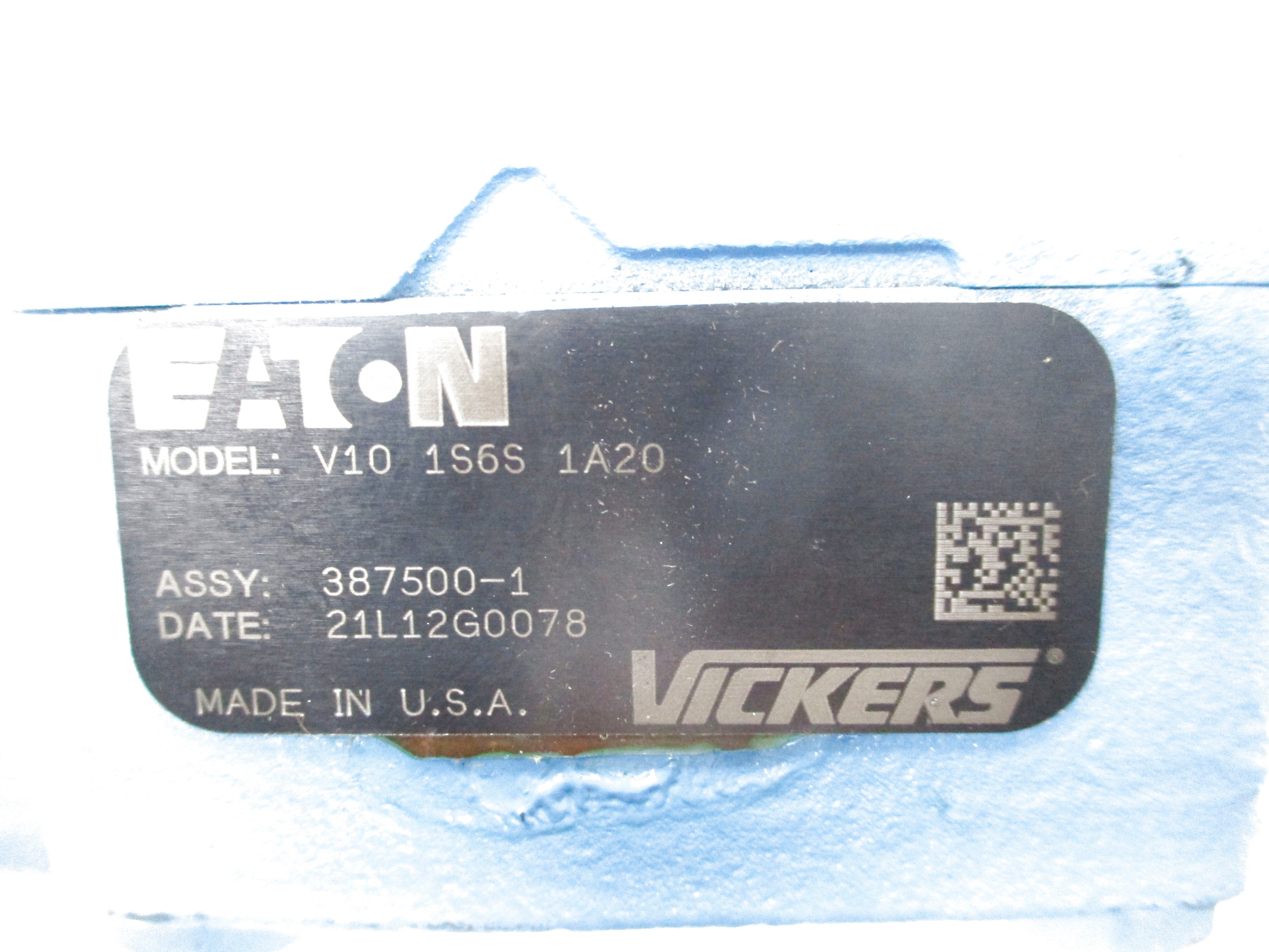 VICKERS V101S6S1A20 387500-1 NSNP