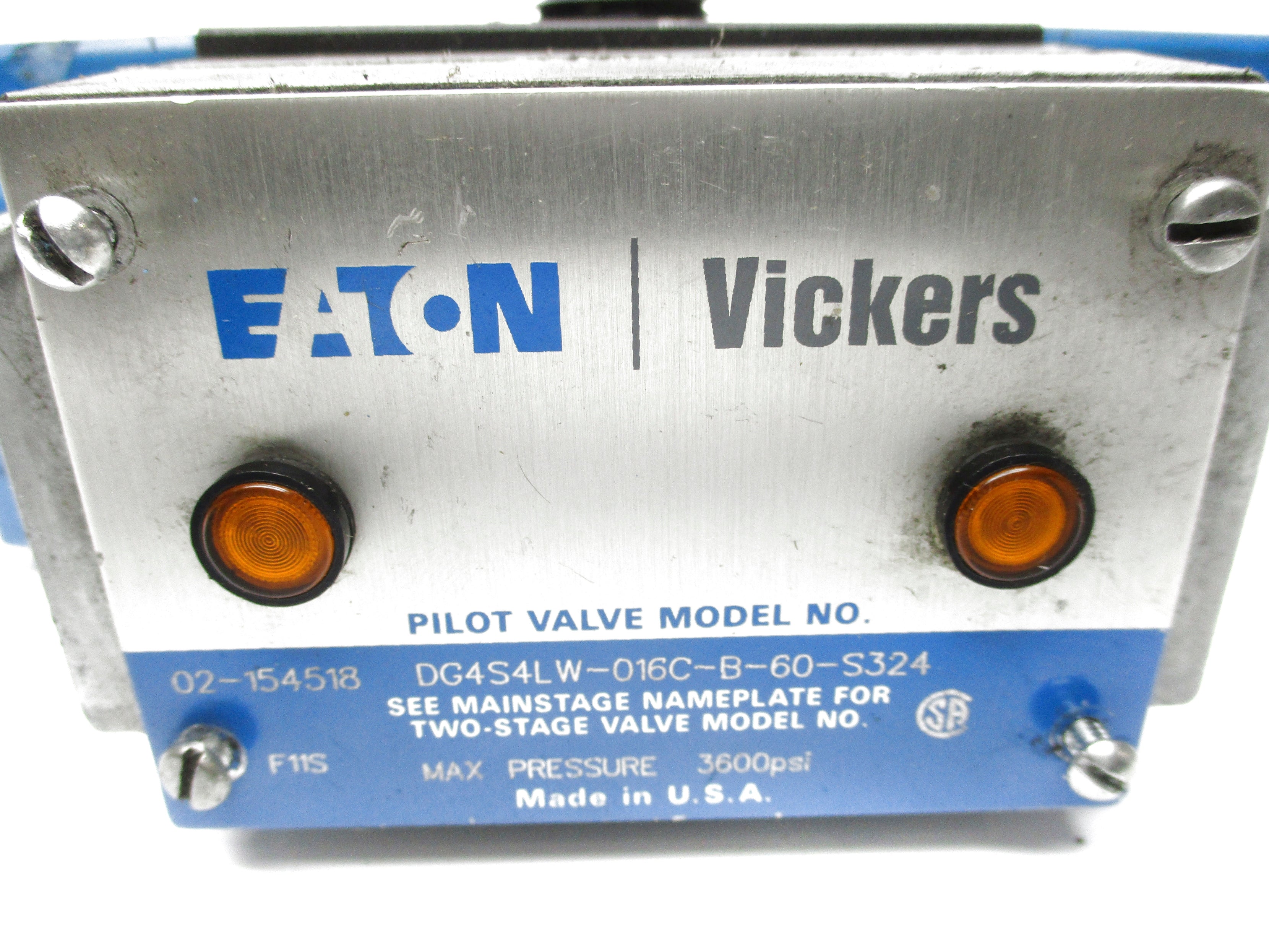 VICKERS DG4S4LW016CB0S324 02-154518 UNMP