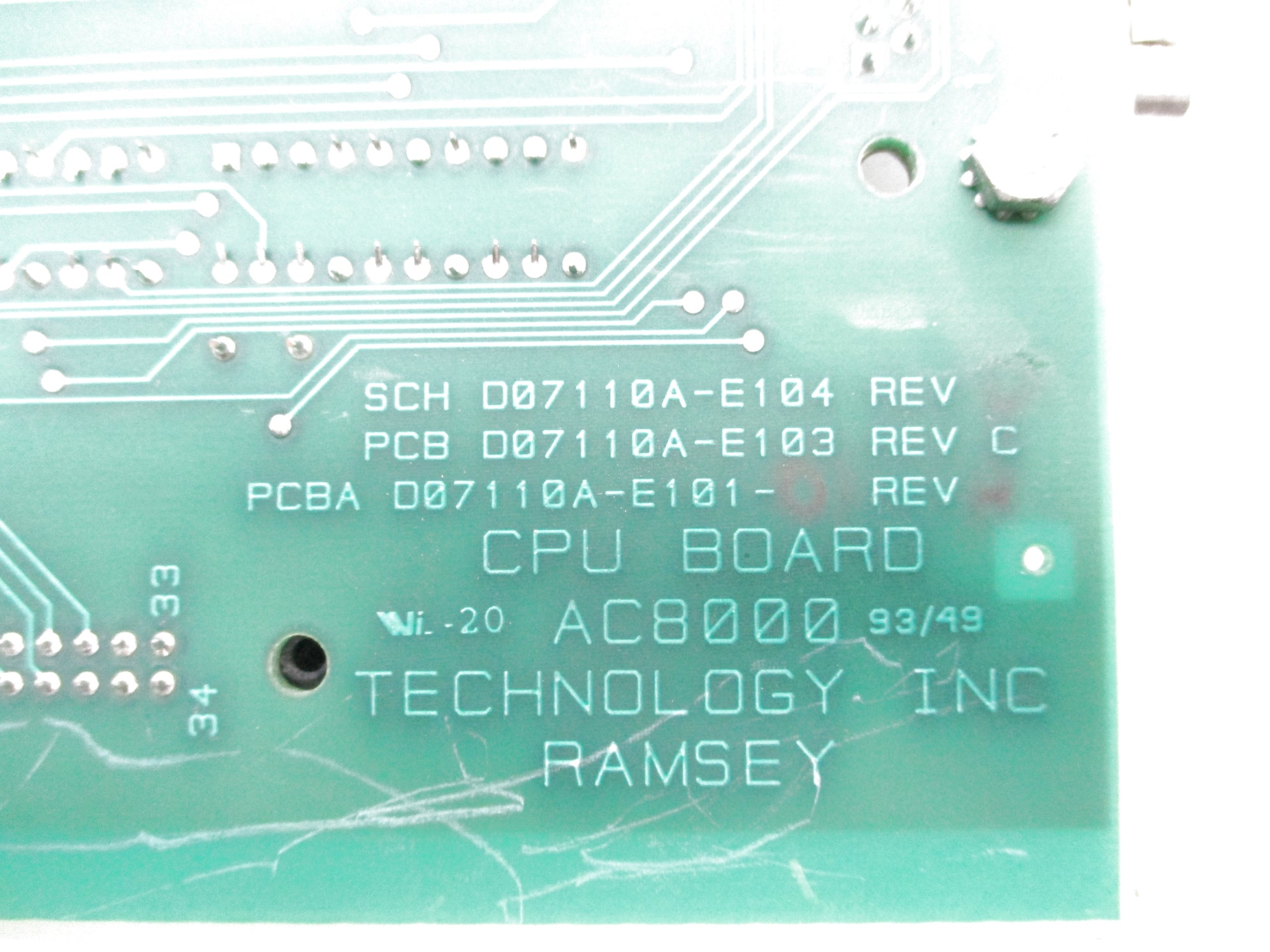 RAMSEY D07110A-E101-0 REV. H UNMP