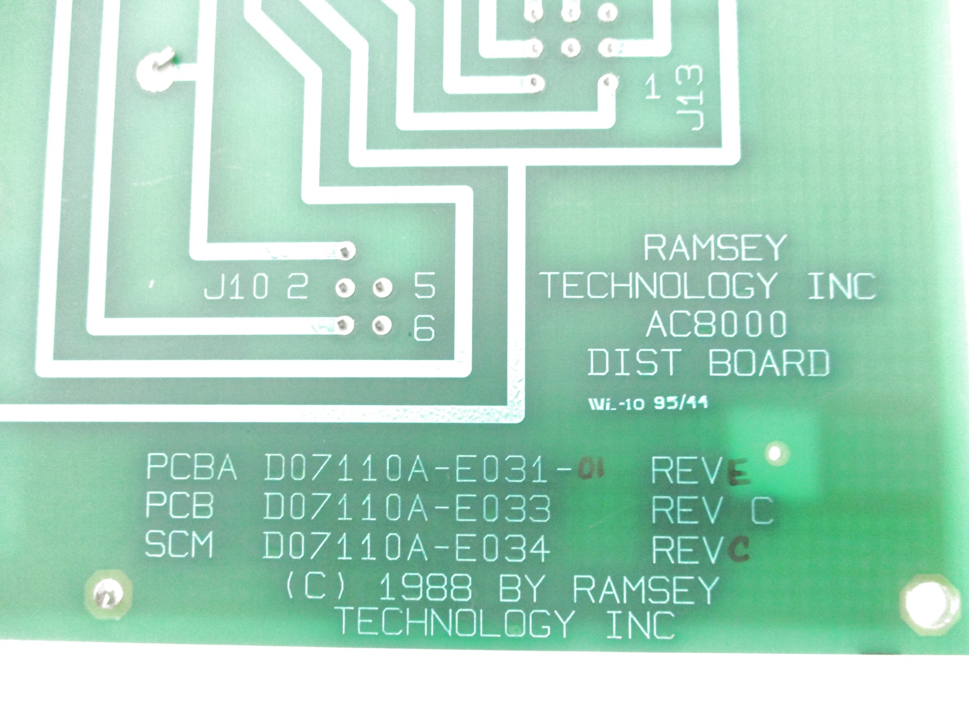 RAMSEY D07110A-E031-01 REV. E UNMP