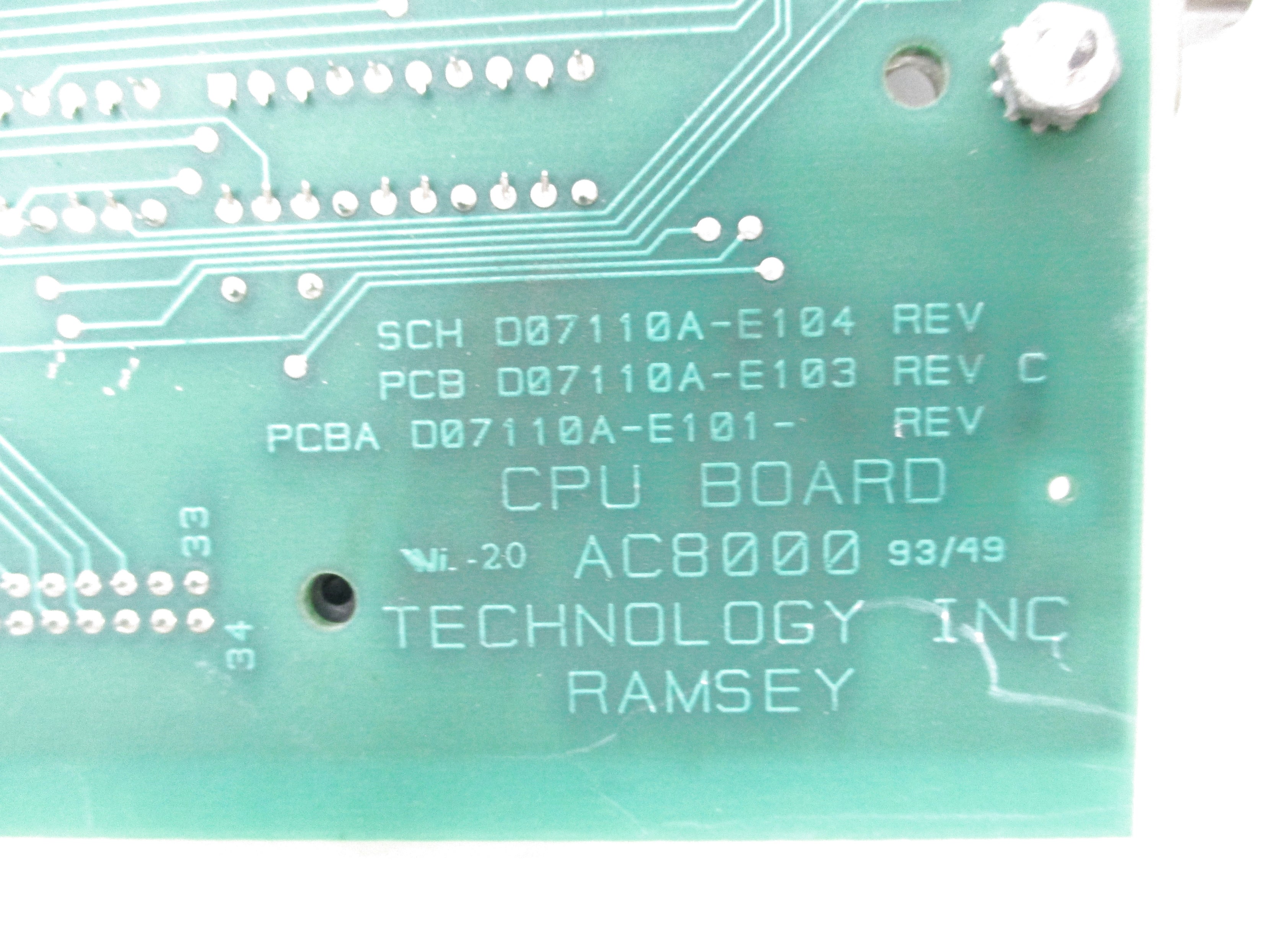RAMSEY D07110A-E101 UNMP