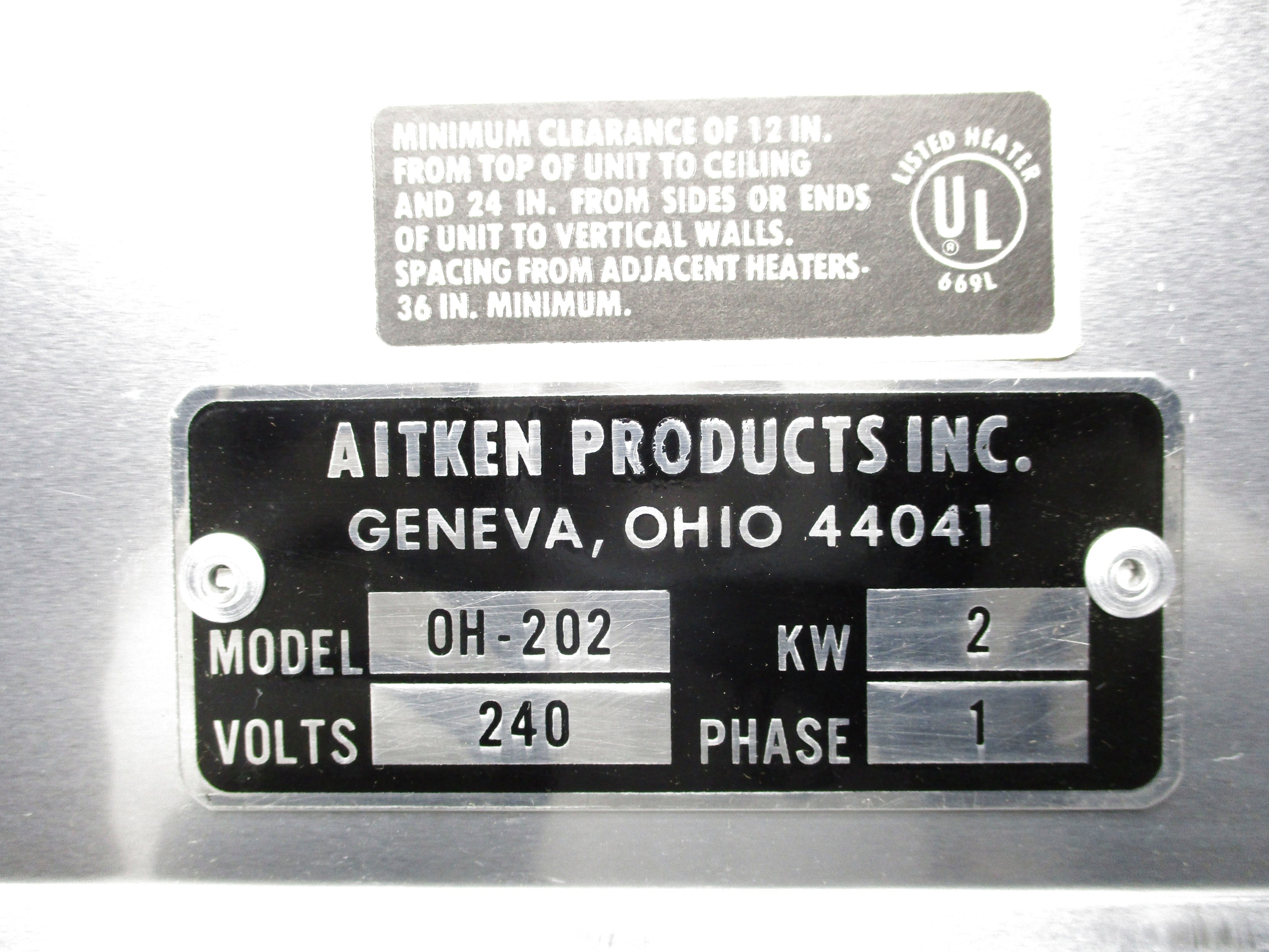 AITKEN OH202 NSMP
