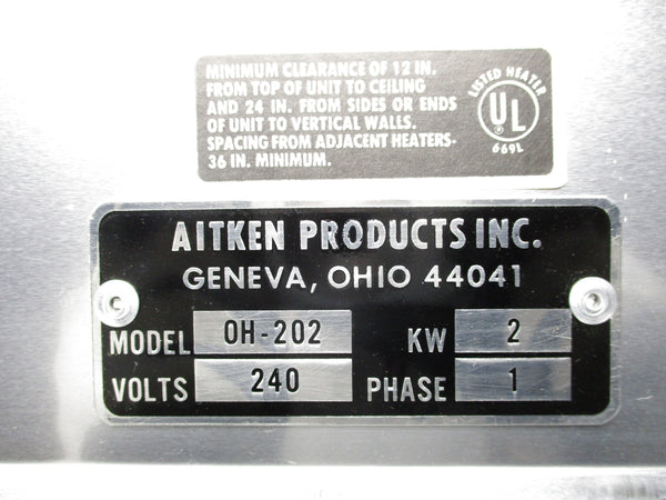 AITKEN OH202 NSMP